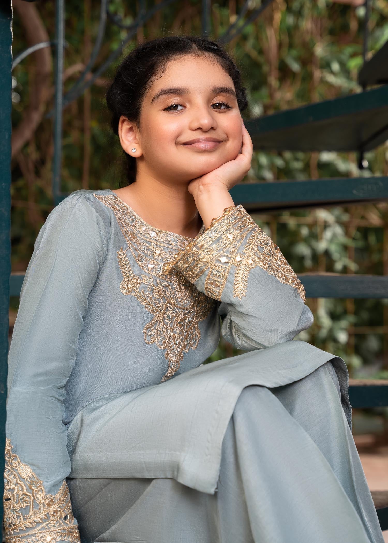 Rang-e-Haya Shireen Iceblue kids