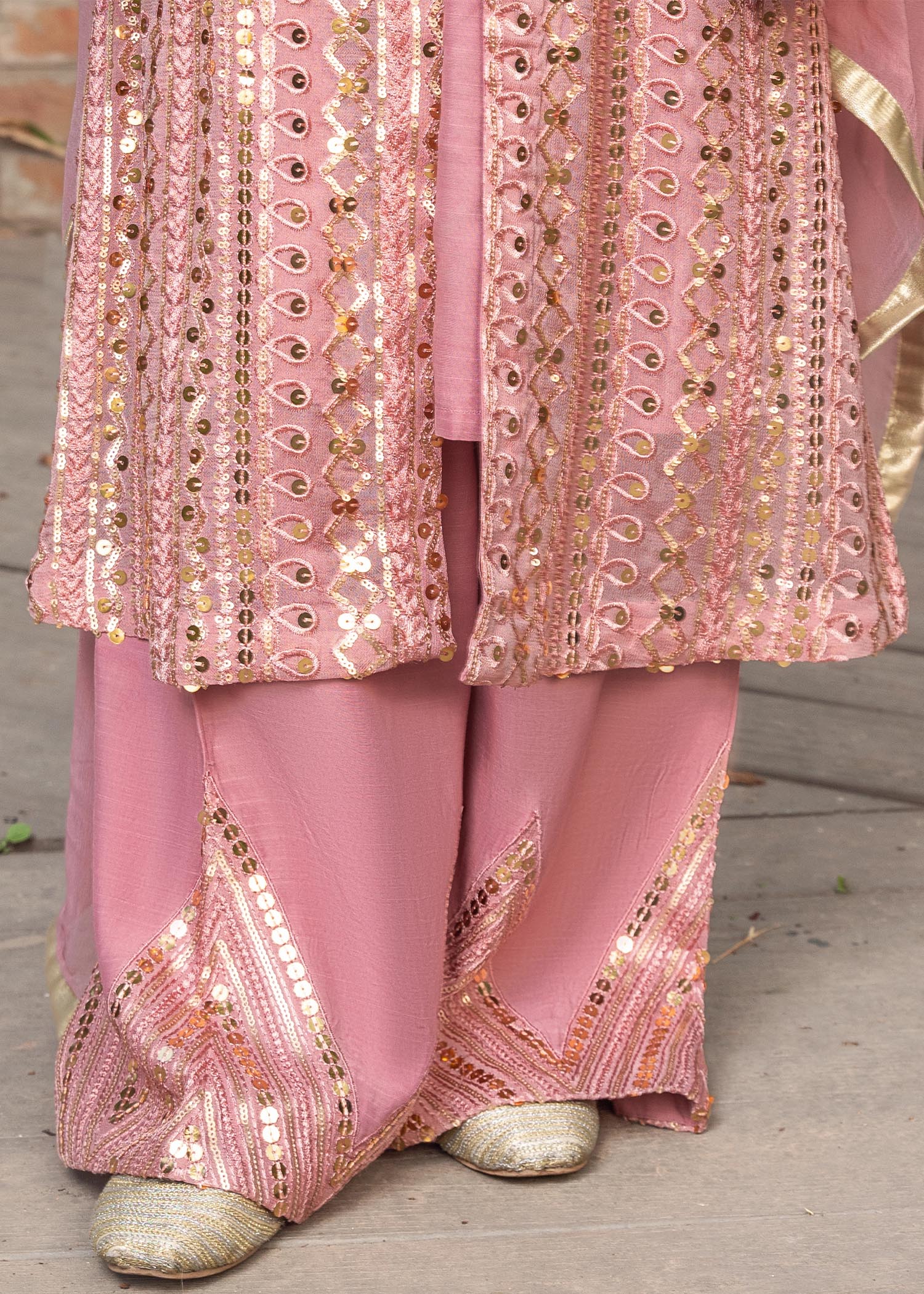 Rang-e-Haya Ufaq Tea Pink-Kids