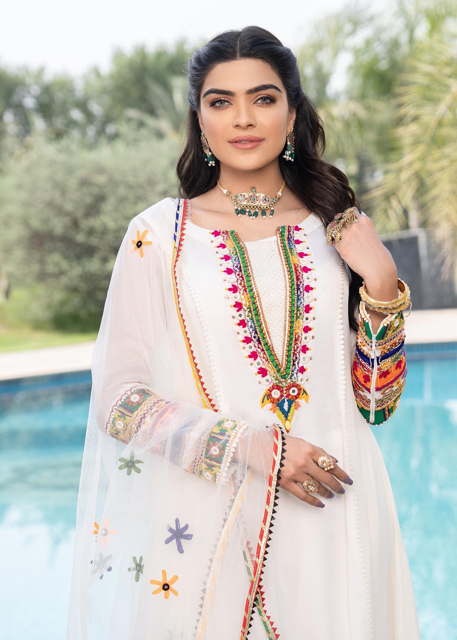 KB By Zufiqar Malik Khuda Baksh - Z-245 White
