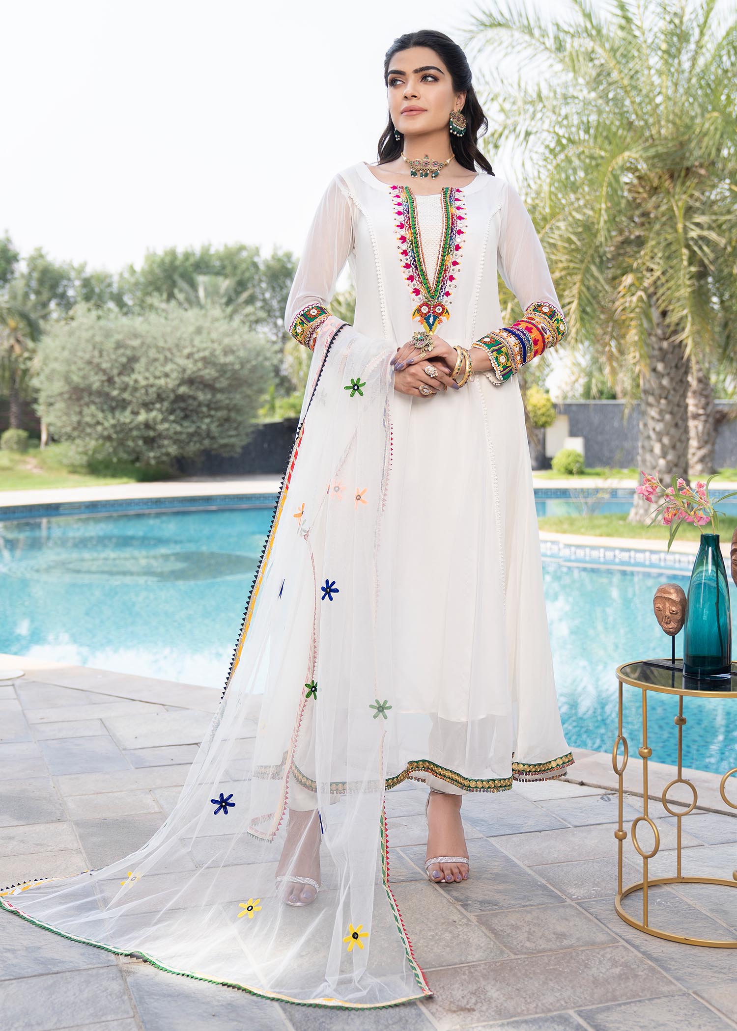 KB By Zufiqar Malik Khuda Baksh - Z-245 White