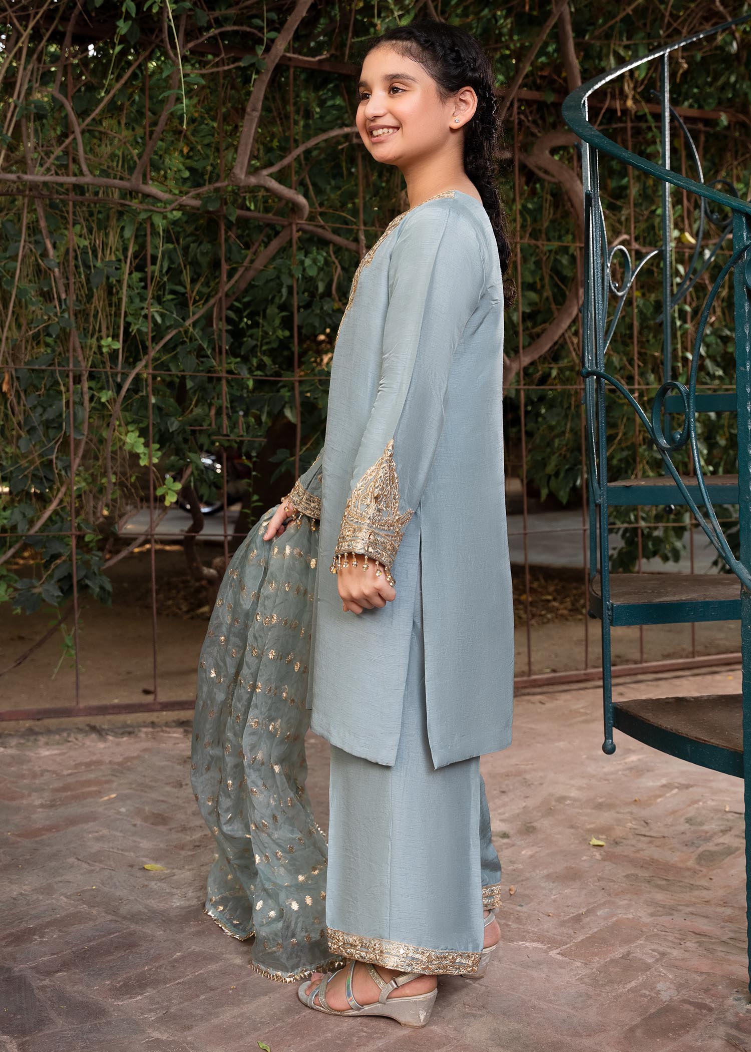 Rang-e-Haya Shireen Iceblue kids