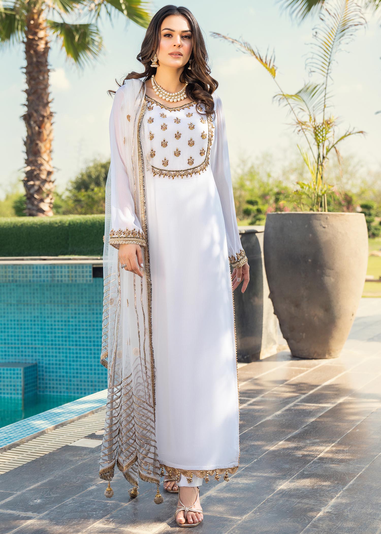 KB By Zufiqar Malik Z-278 White