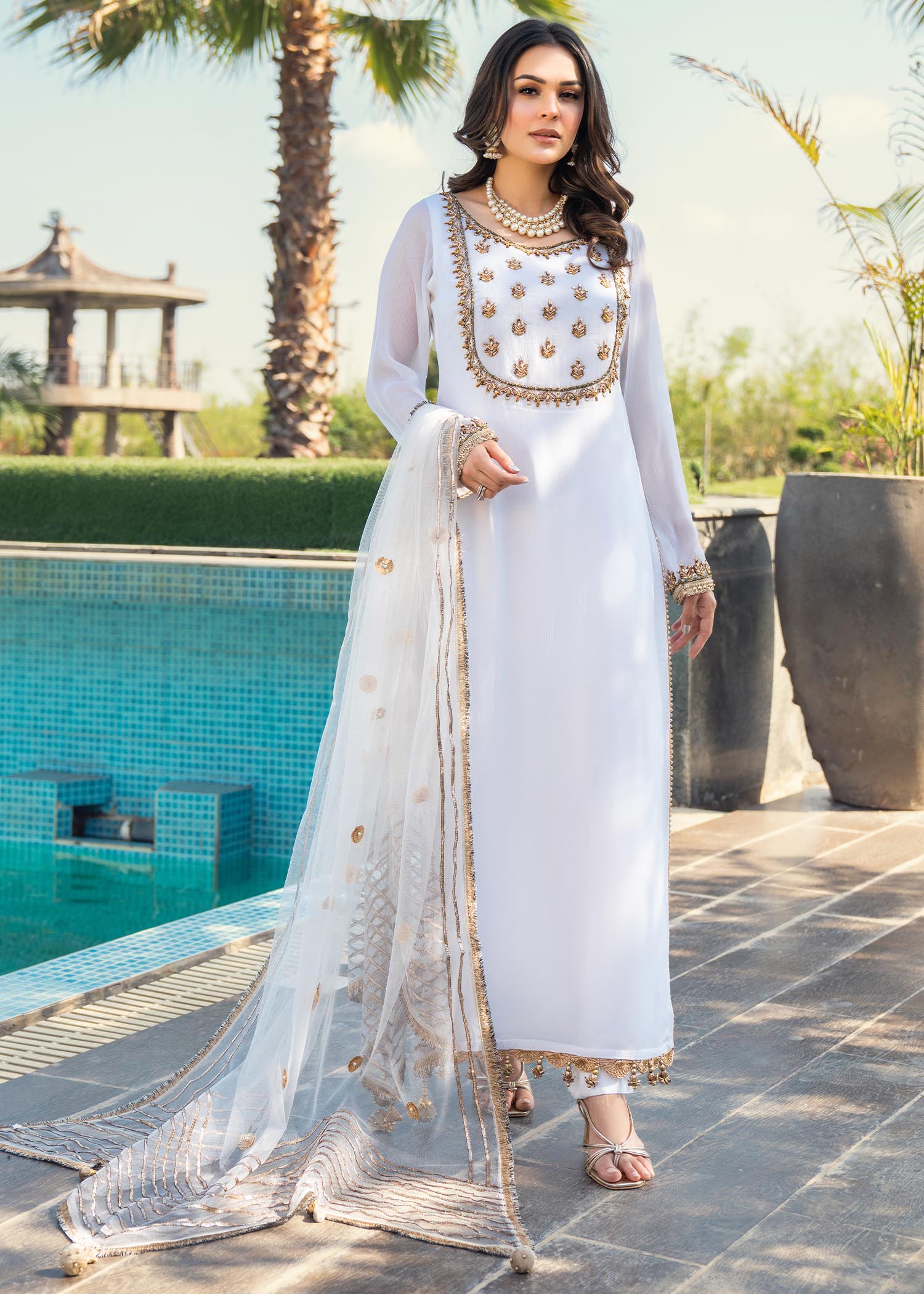 KB By Zufiqar Malik Z-278 White