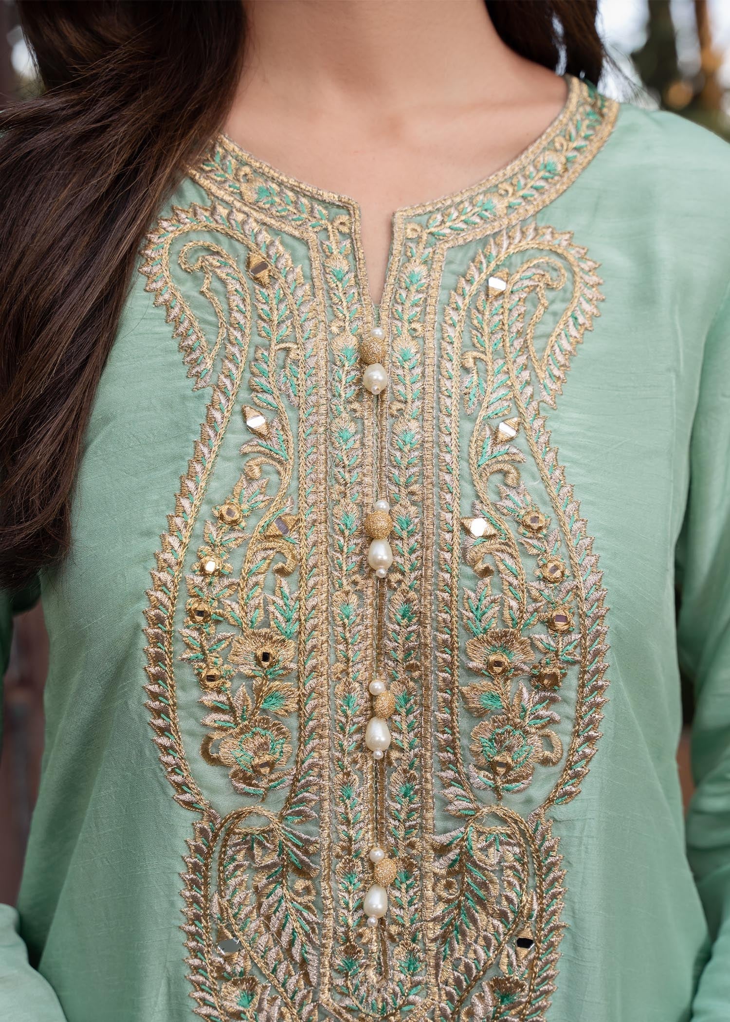 Rang-e-Haya Zareen Mint Green
