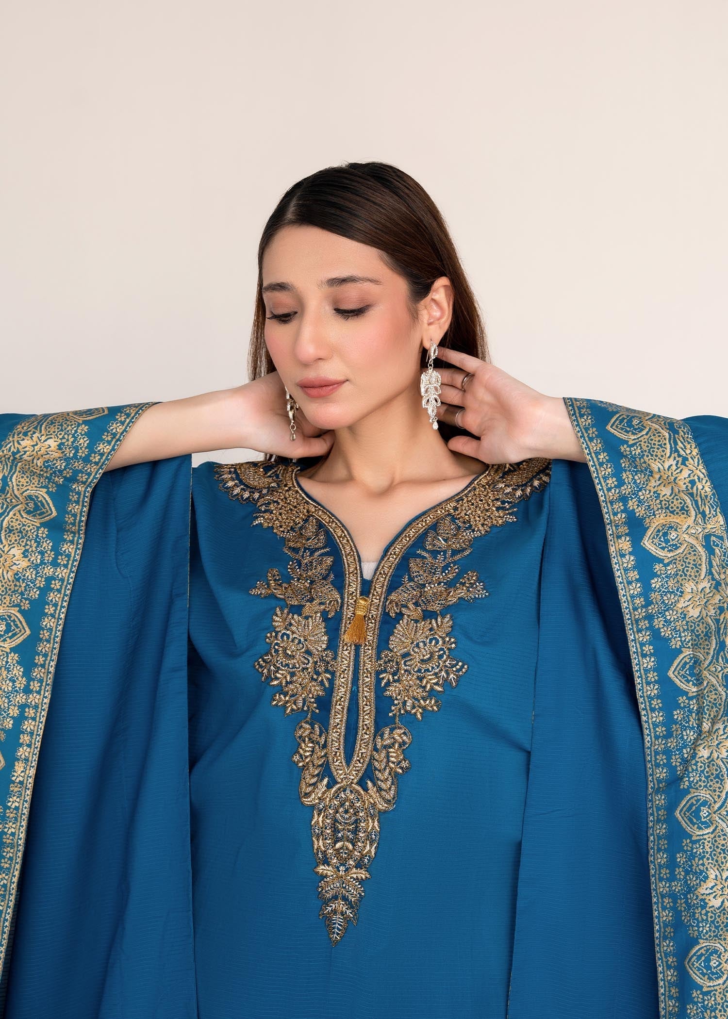Sahibas By Mirza Crescent - Kaftan
