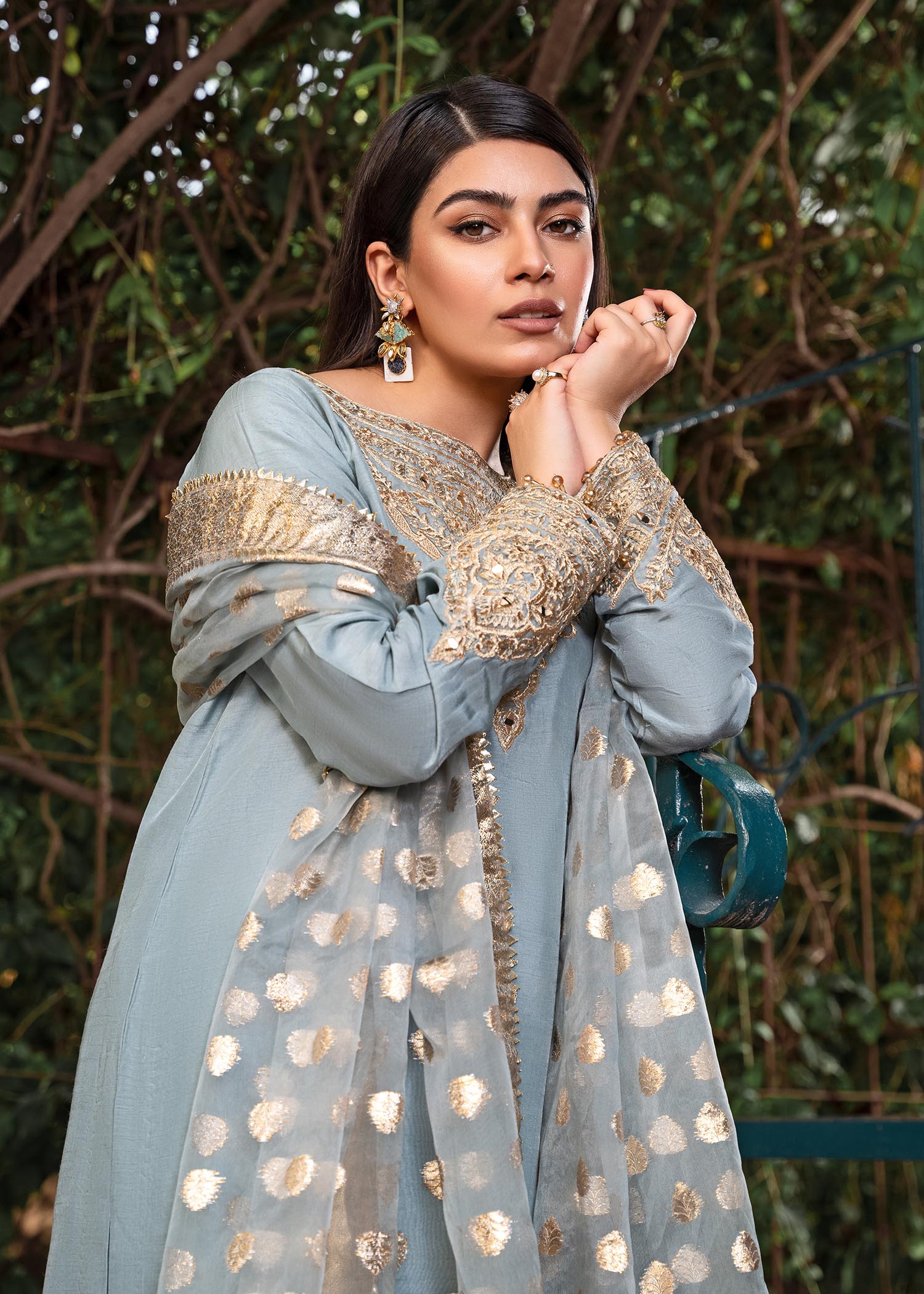 Rang-e-Haya Shireen Iceblue