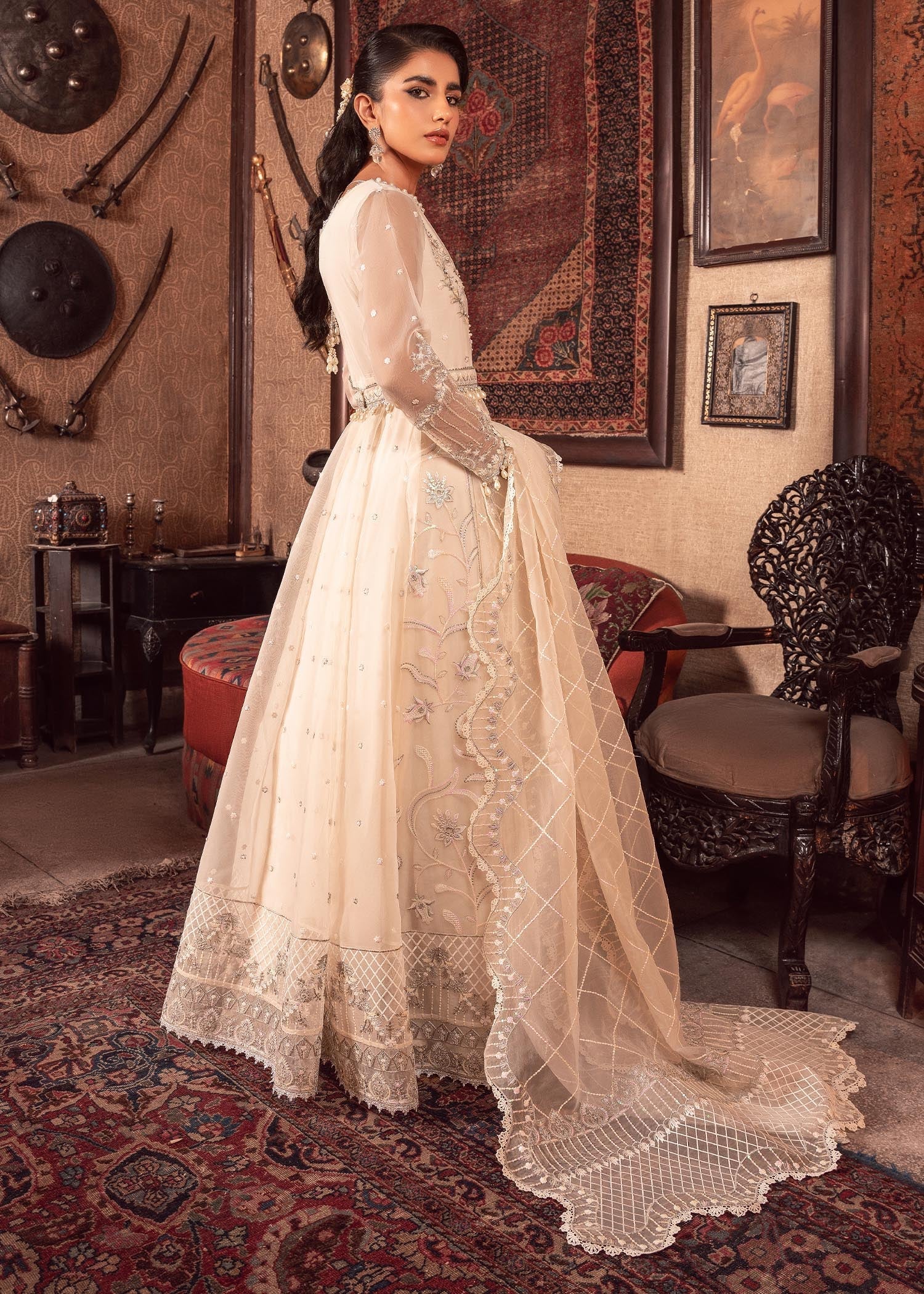 Rang-e-Haya Motia-White