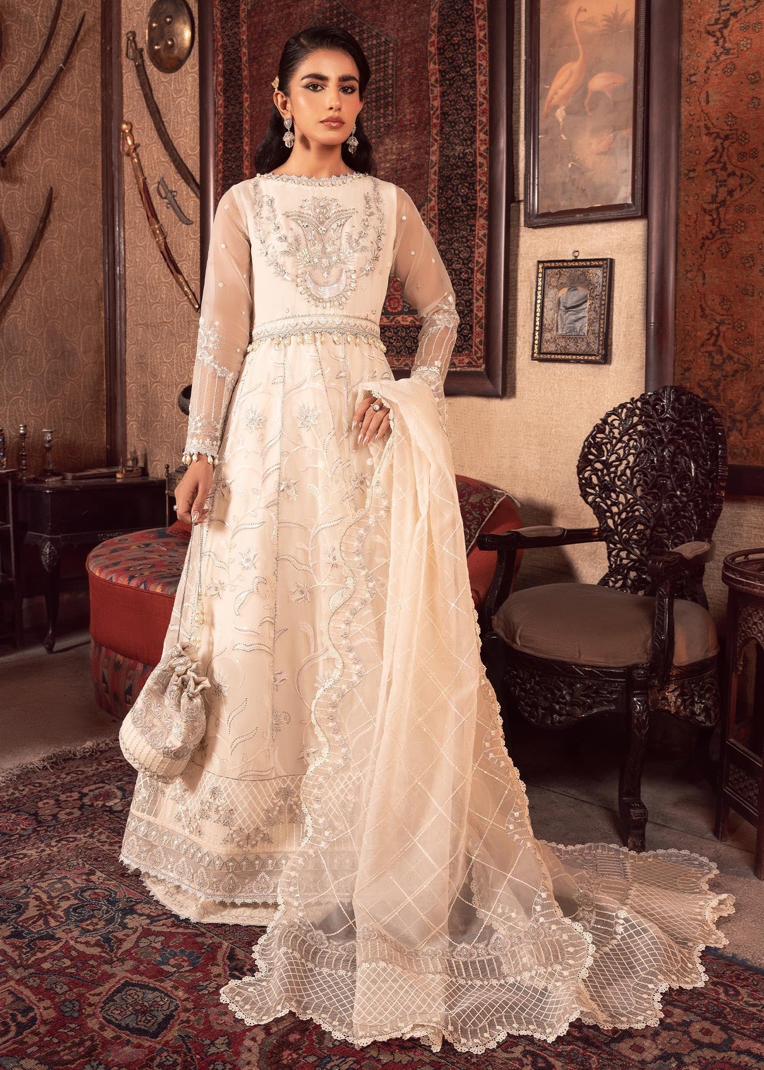 Rang-e-Haya Motia-White