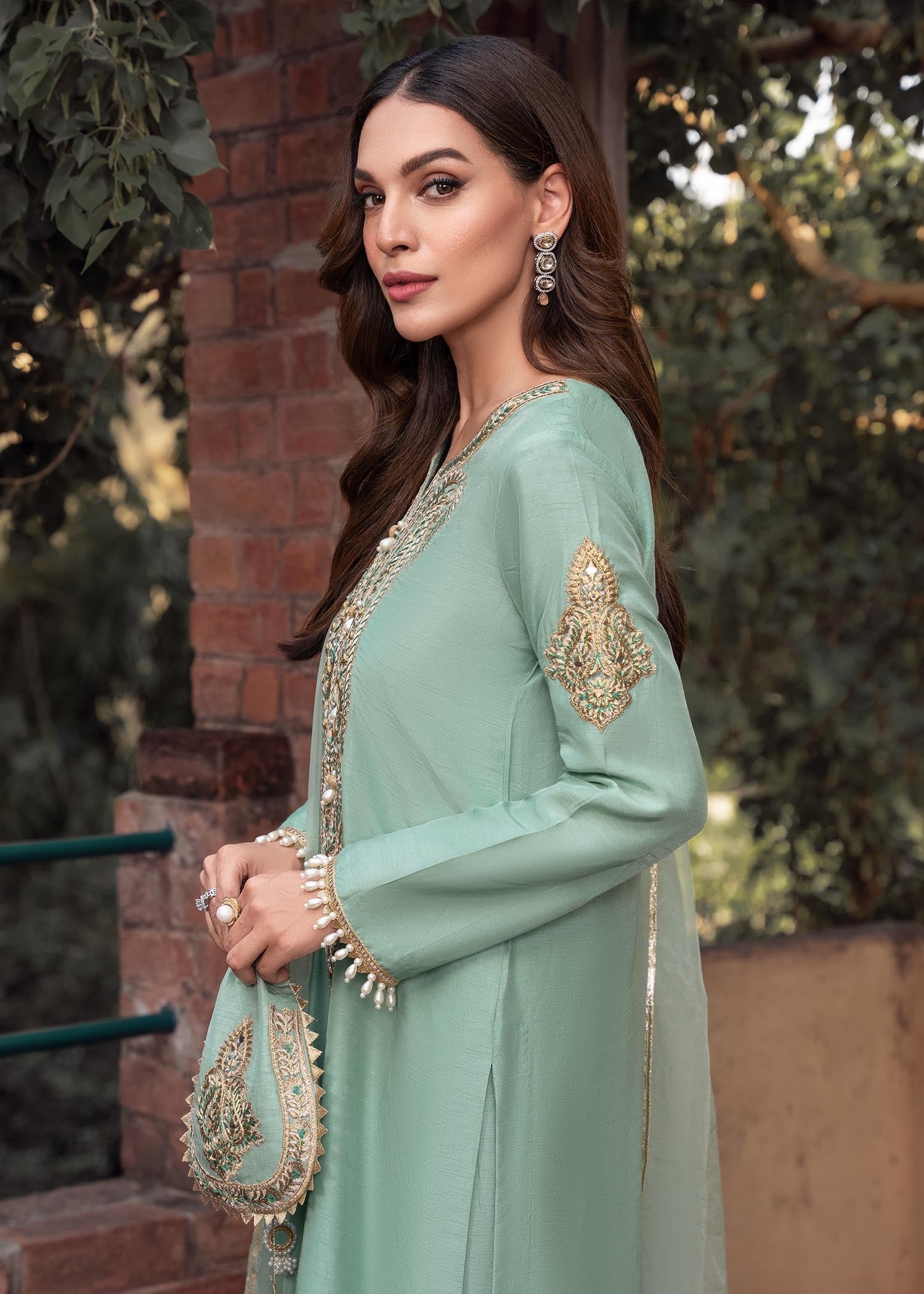 Rang-e-Haya Zareen Mint Green