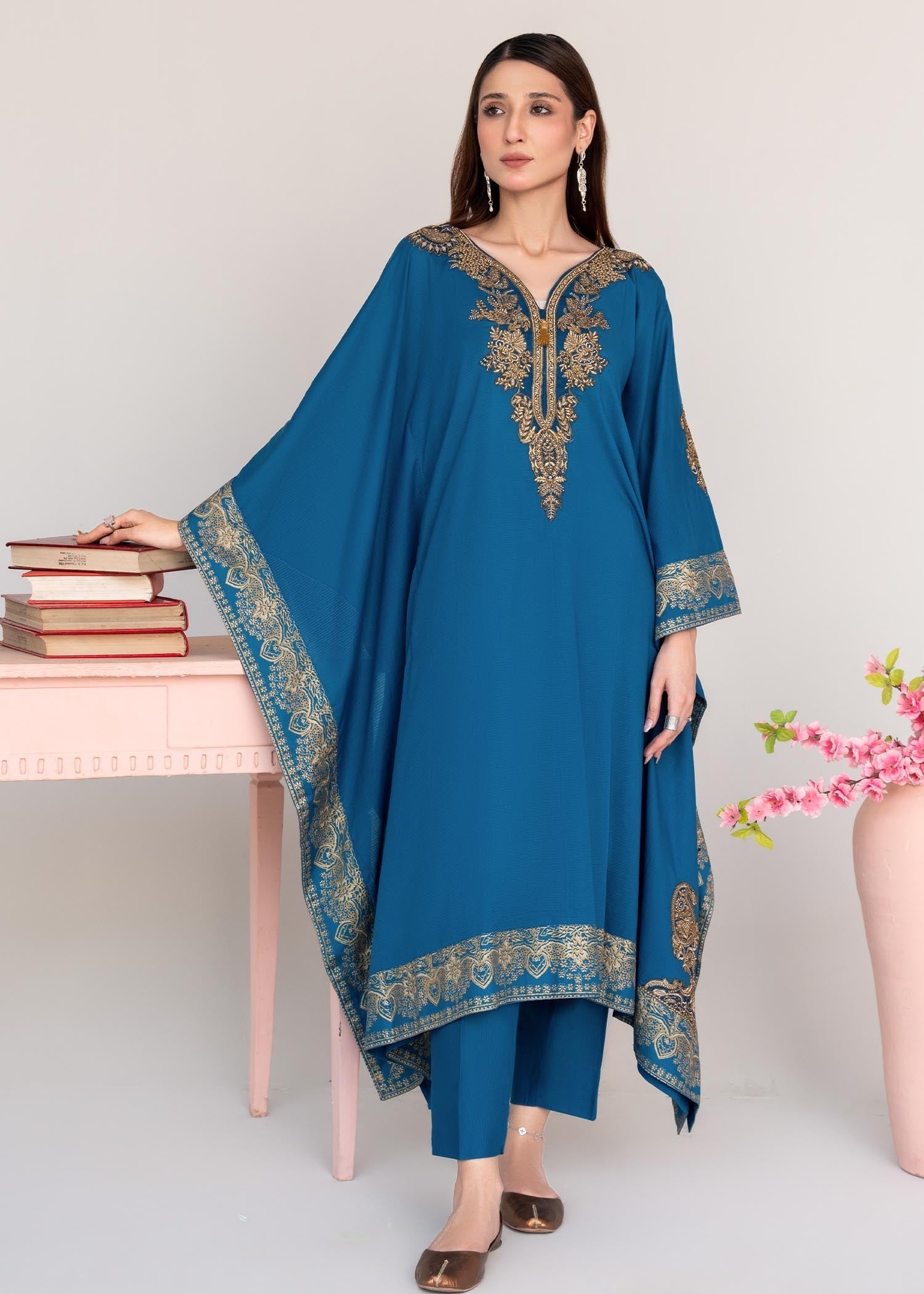Sahibas By Mirza Crescent - Kaftan