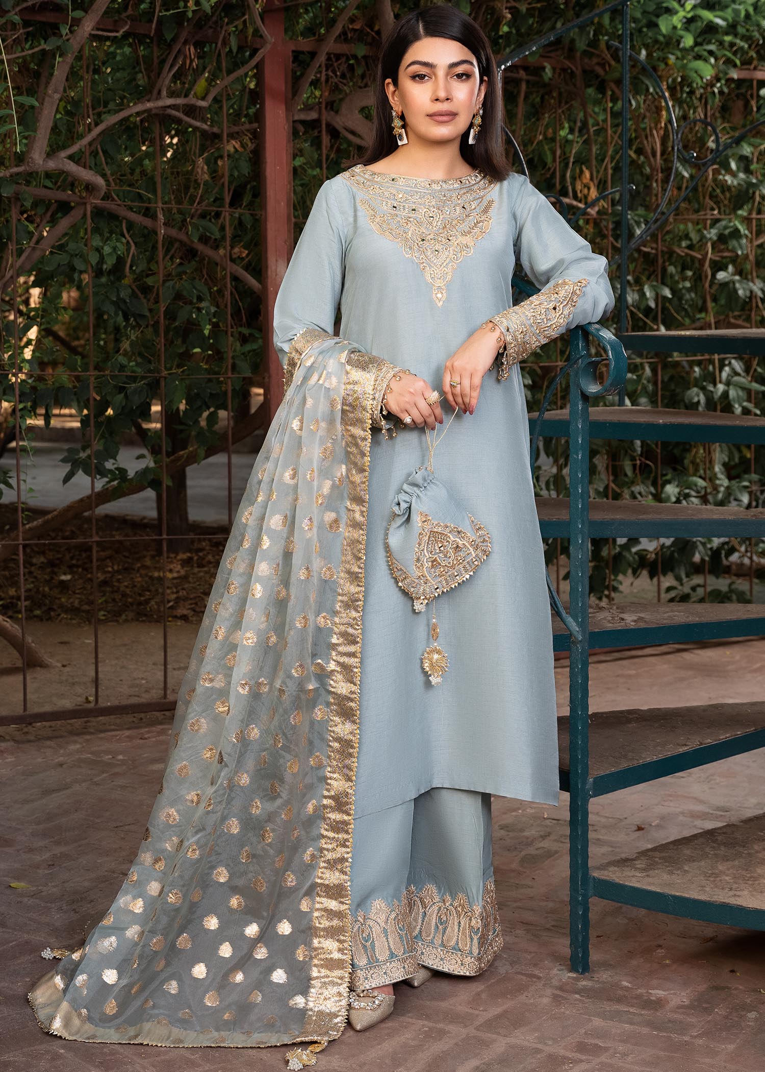 Rang-e-Haya Shireen Iceblue