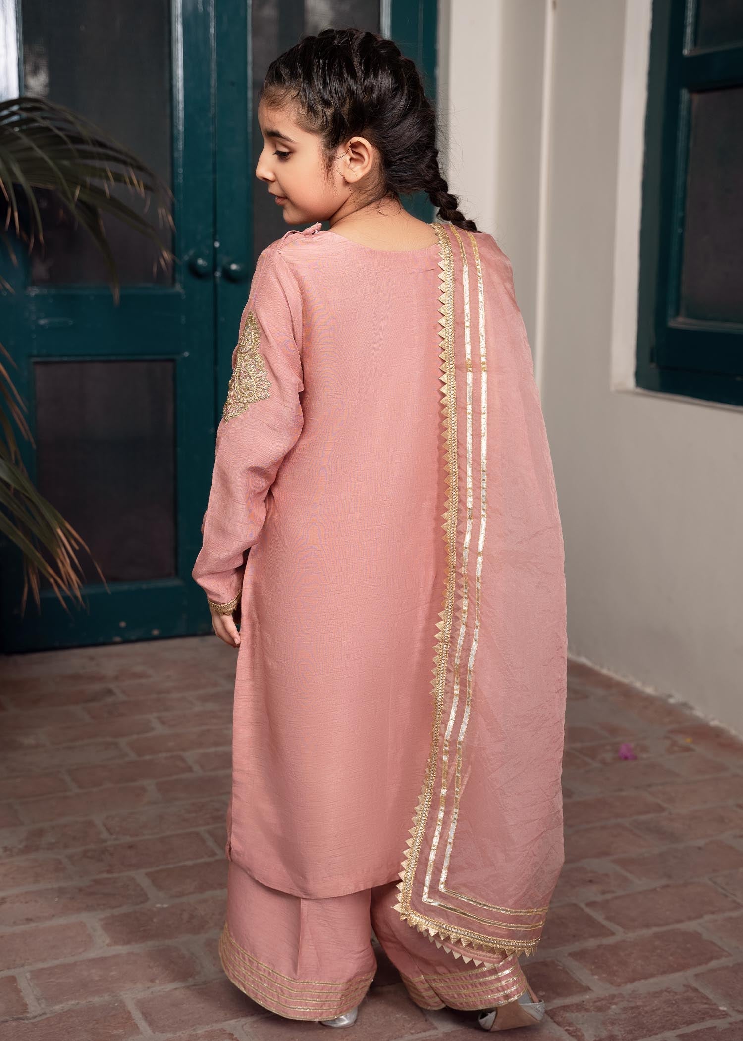 Rang-e-Haya Zareen Peach Kids
