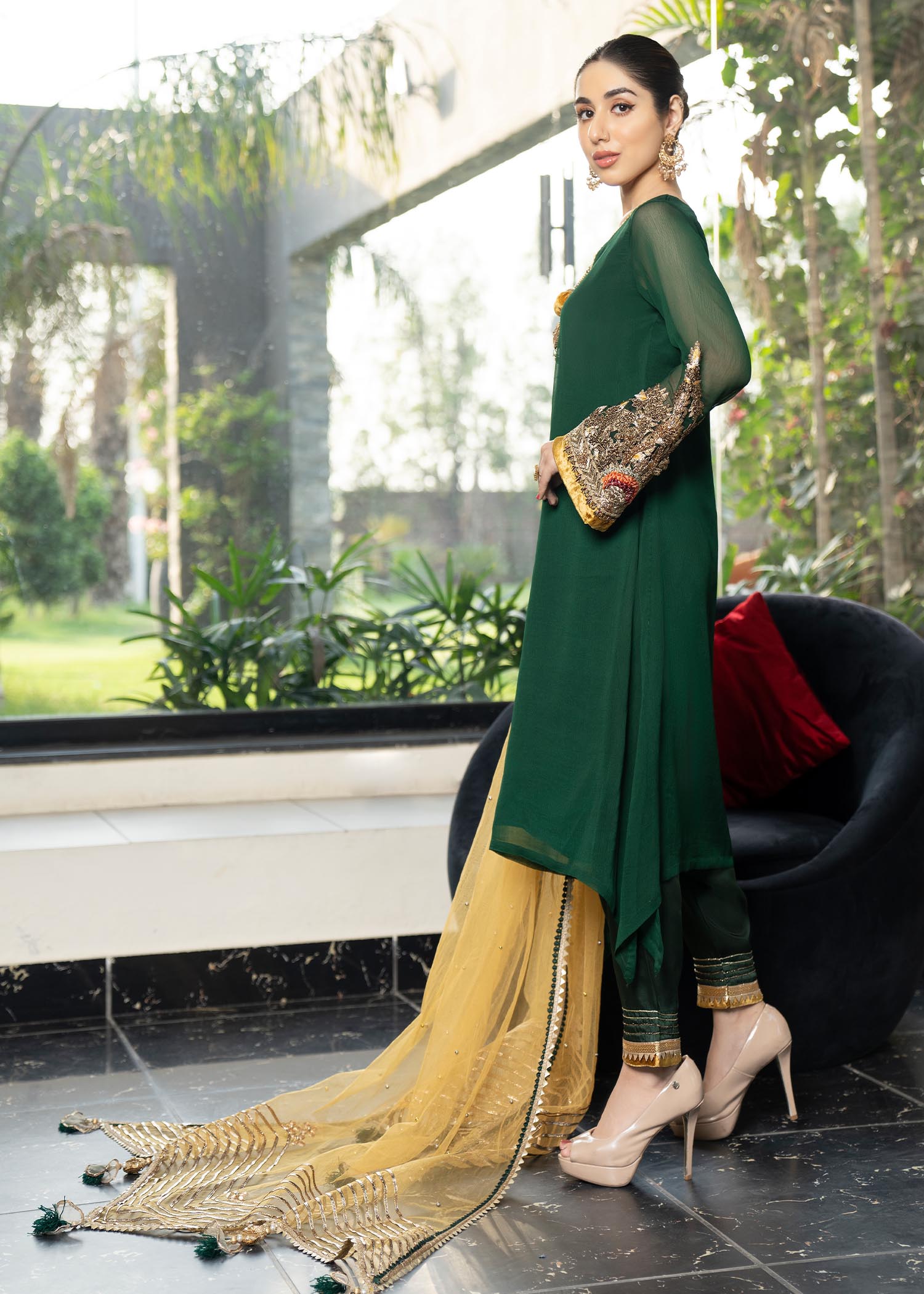 KB By Zufiqar Malik Khuda Baksh - M-100 Green