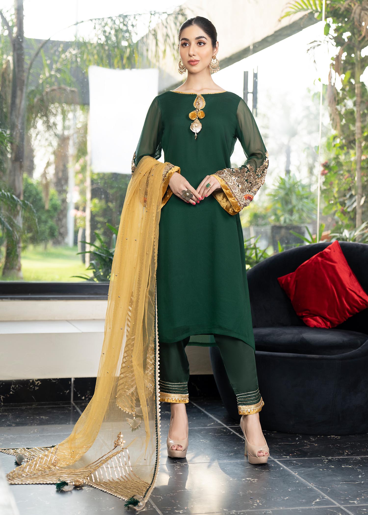 KB By Zufiqar Malik Khuda Baksh - M-100 Green