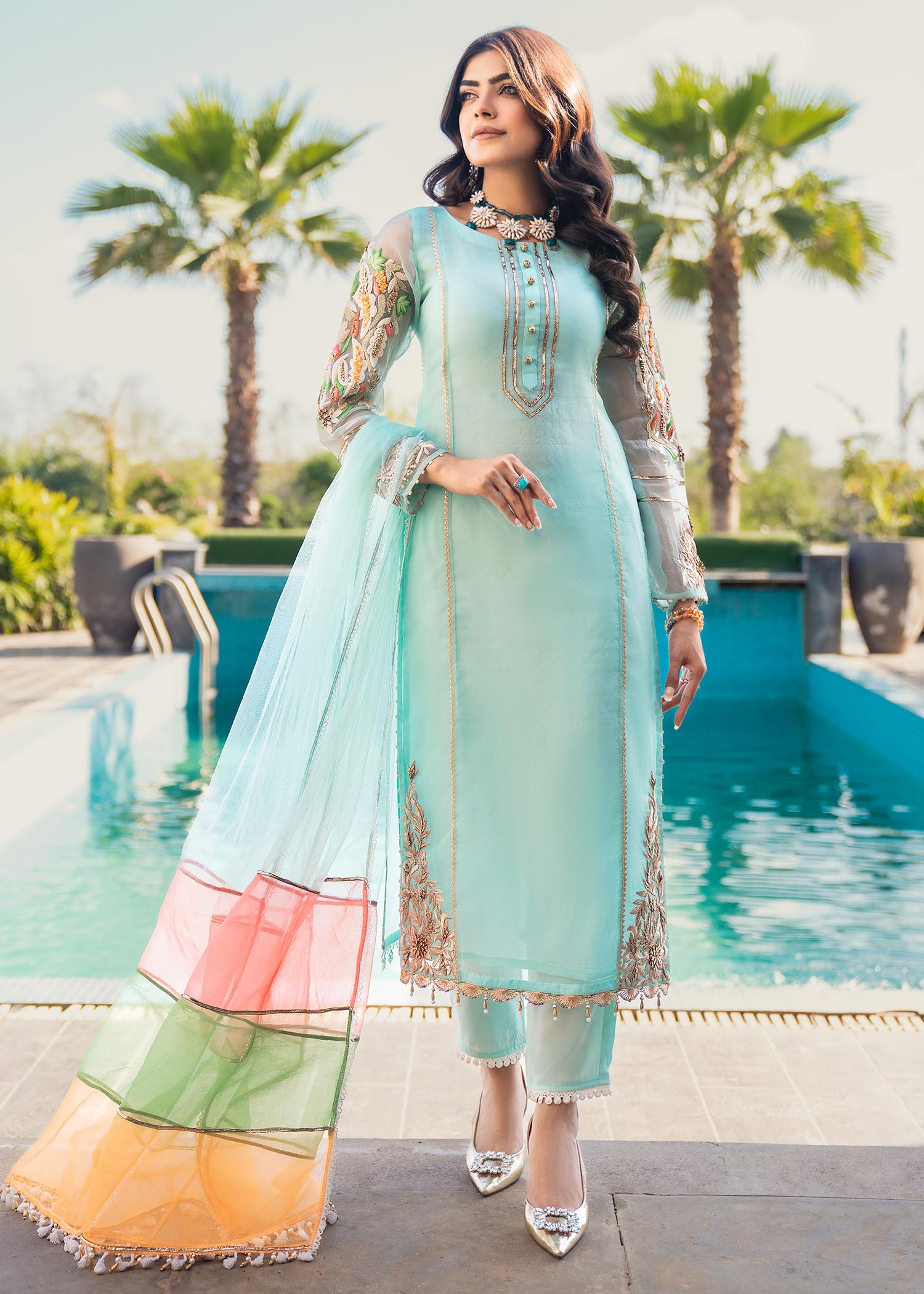 KB By Zufiqar Malik M-102 Cyan