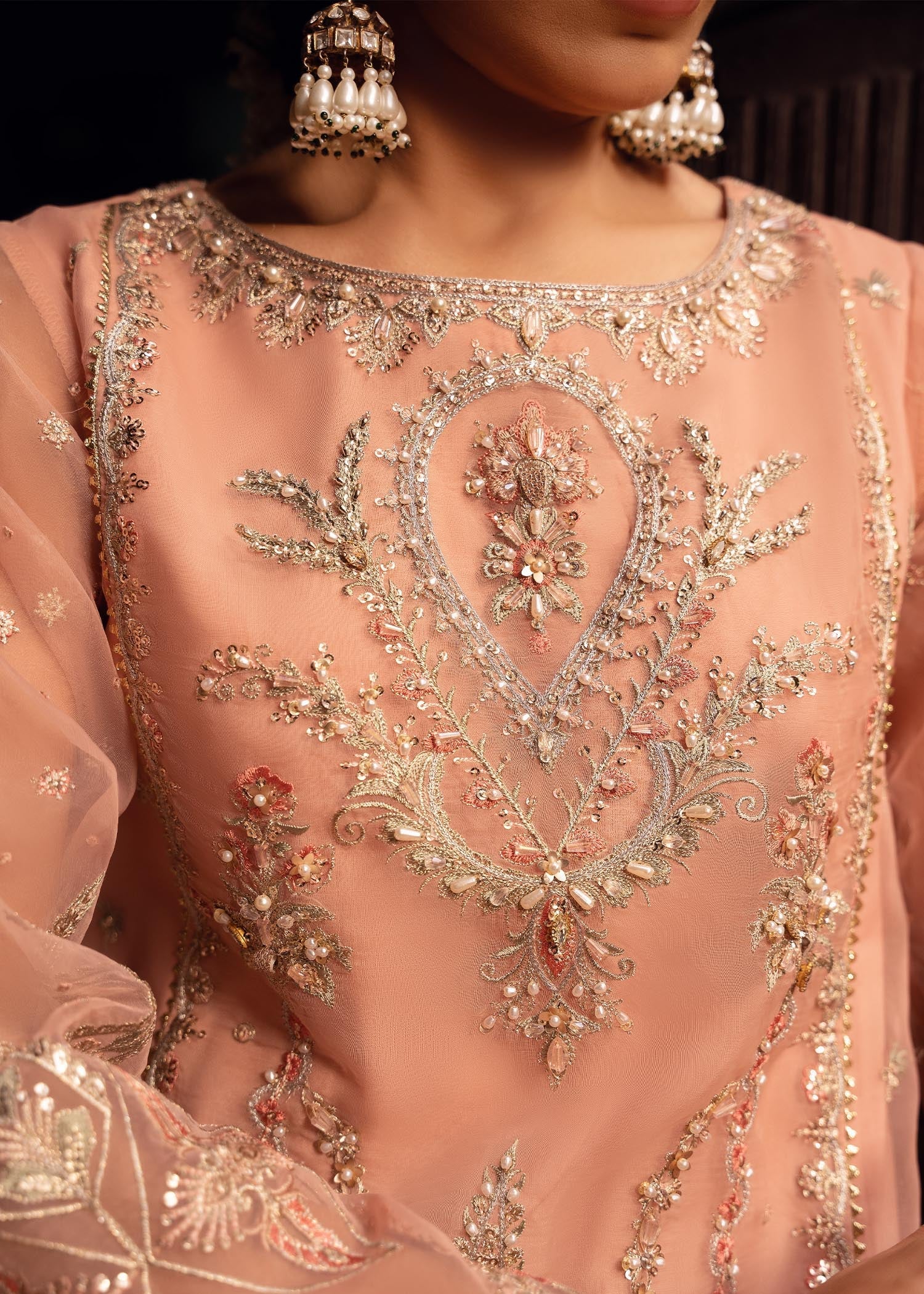 Rang-e-Haya Sajni-Peach