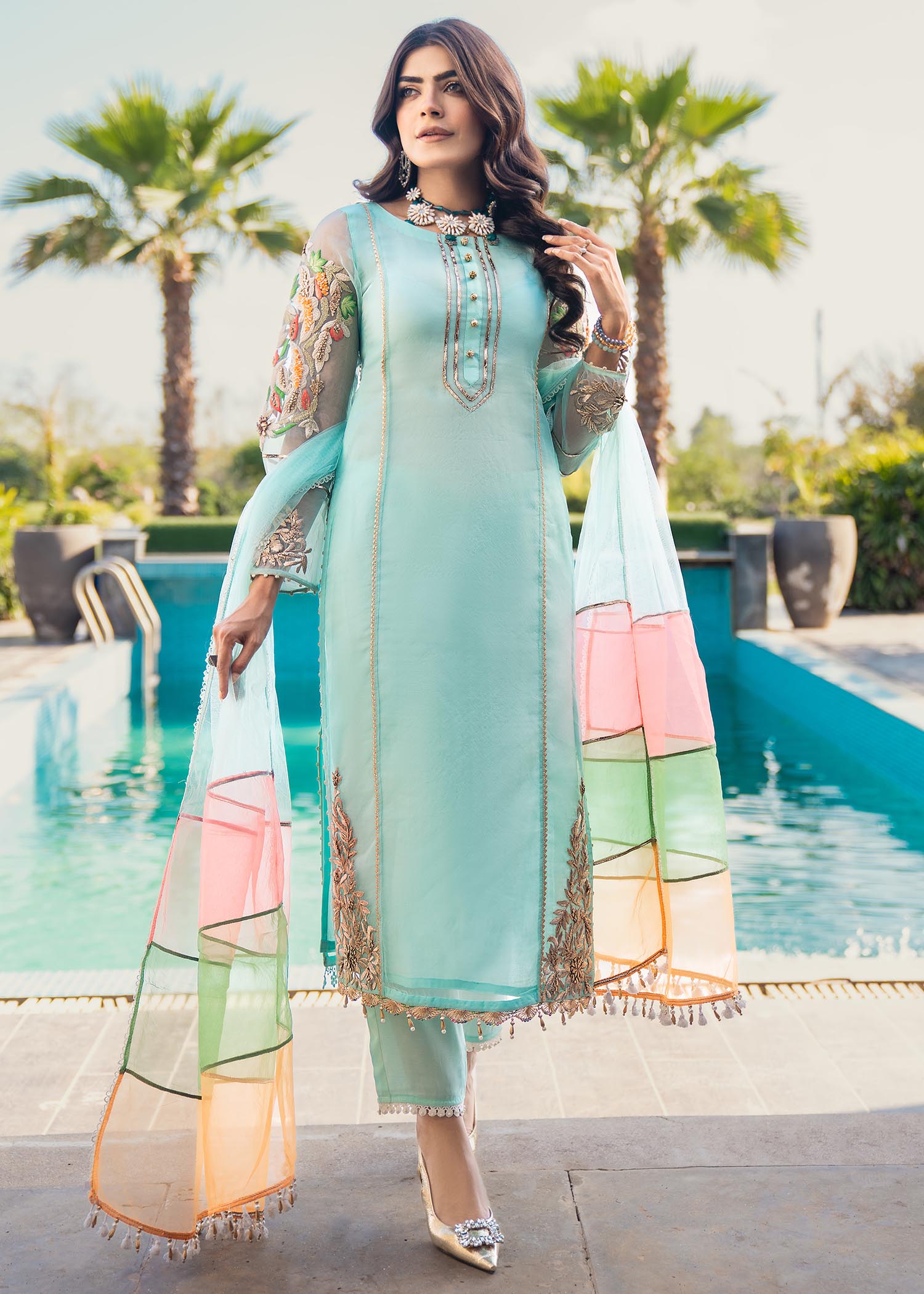 KB By Zufiqar Malik M-102 Cyan
