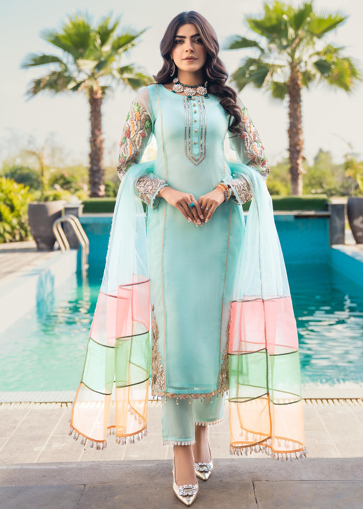 KB By Zufiqar Malik M-102 Cyan