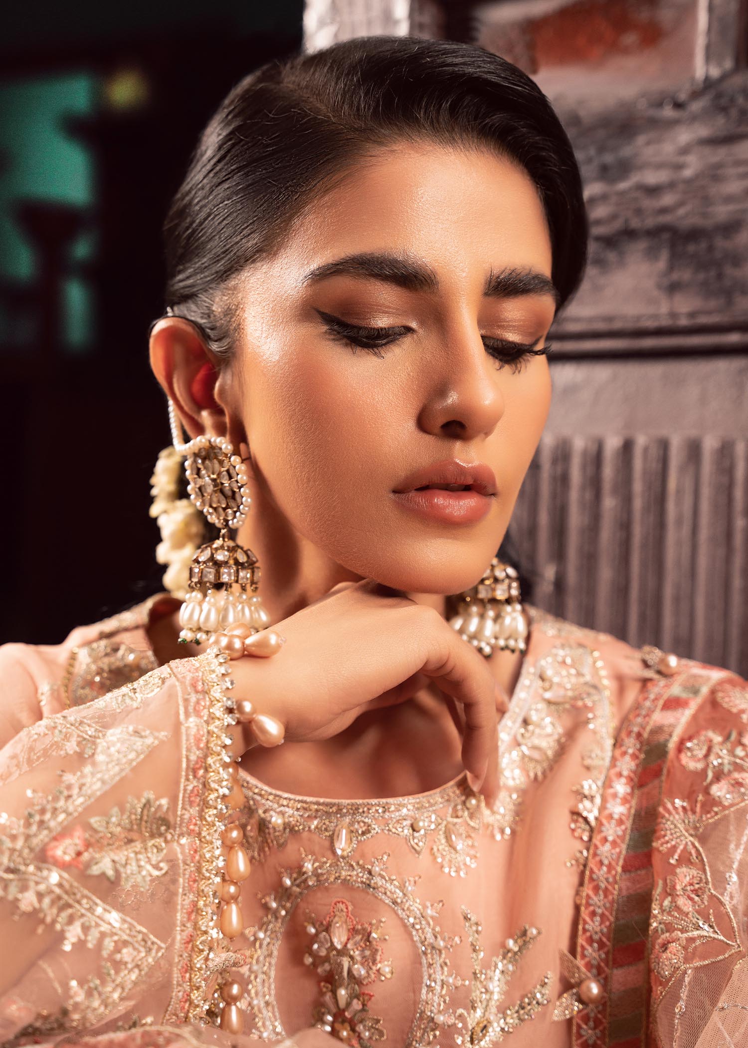 Rang-e-Haya Sajni-Peach