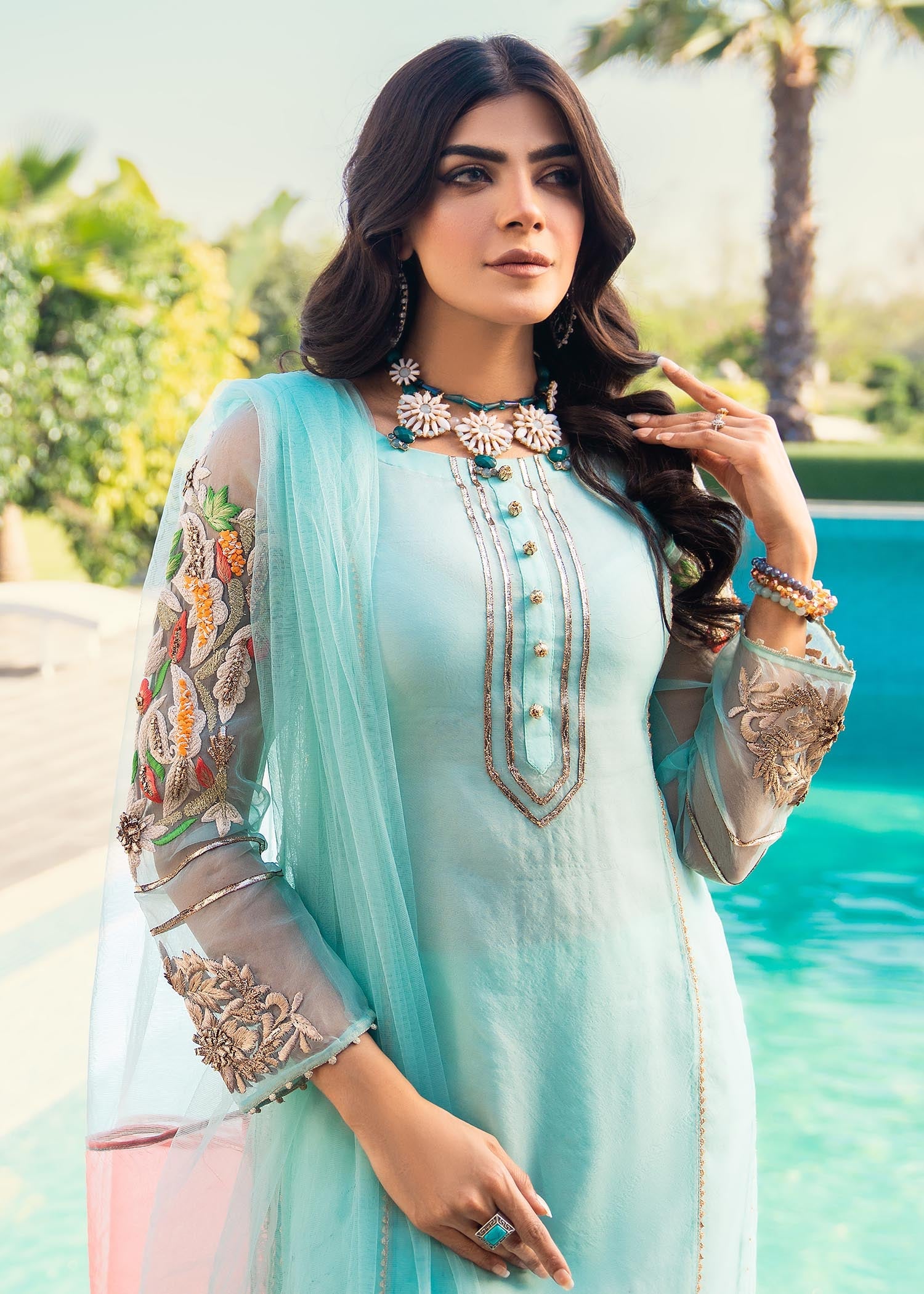 KB By Zufiqar Malik M-102 Cyan