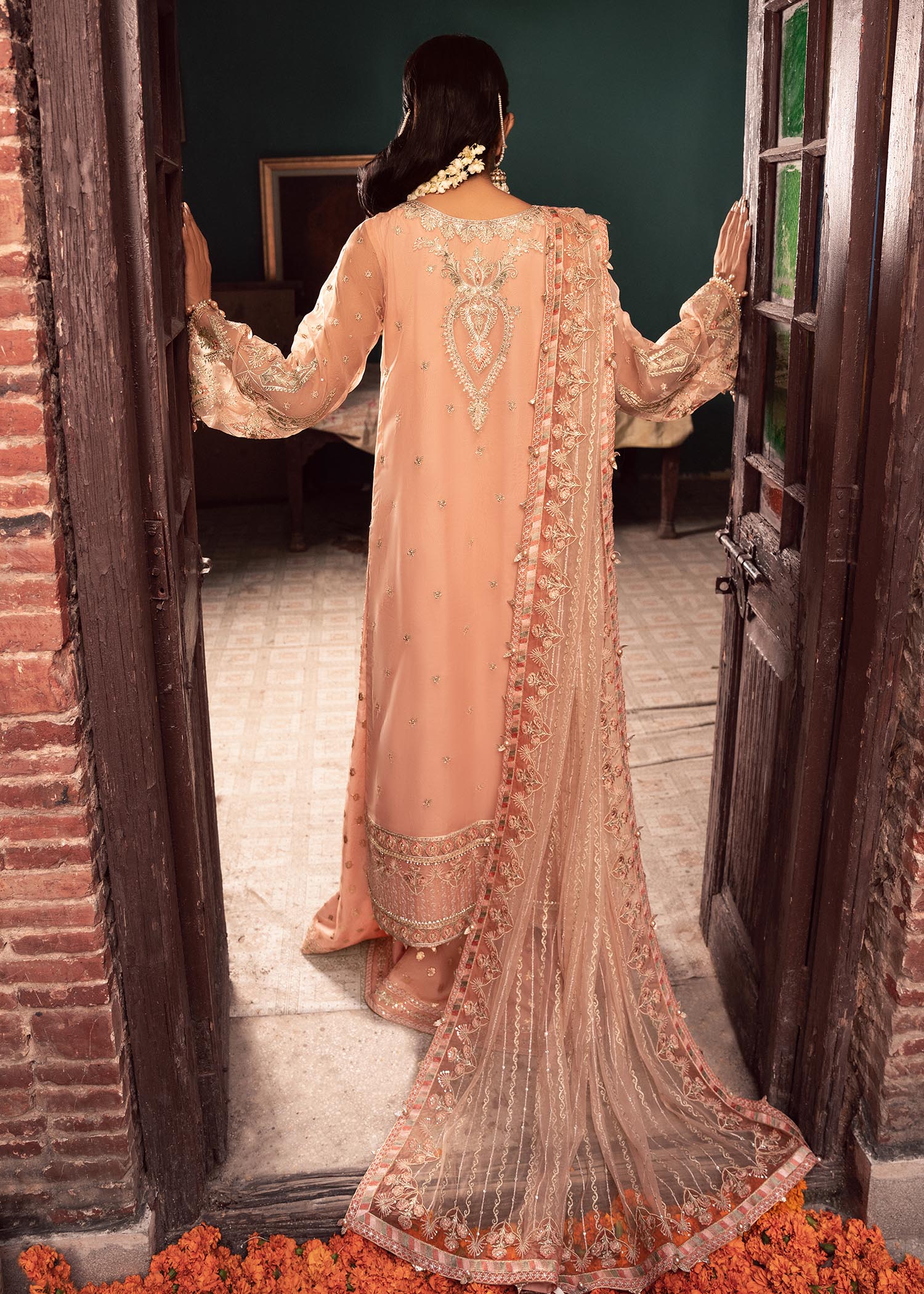 Rang-e-Haya Sajni-Peach