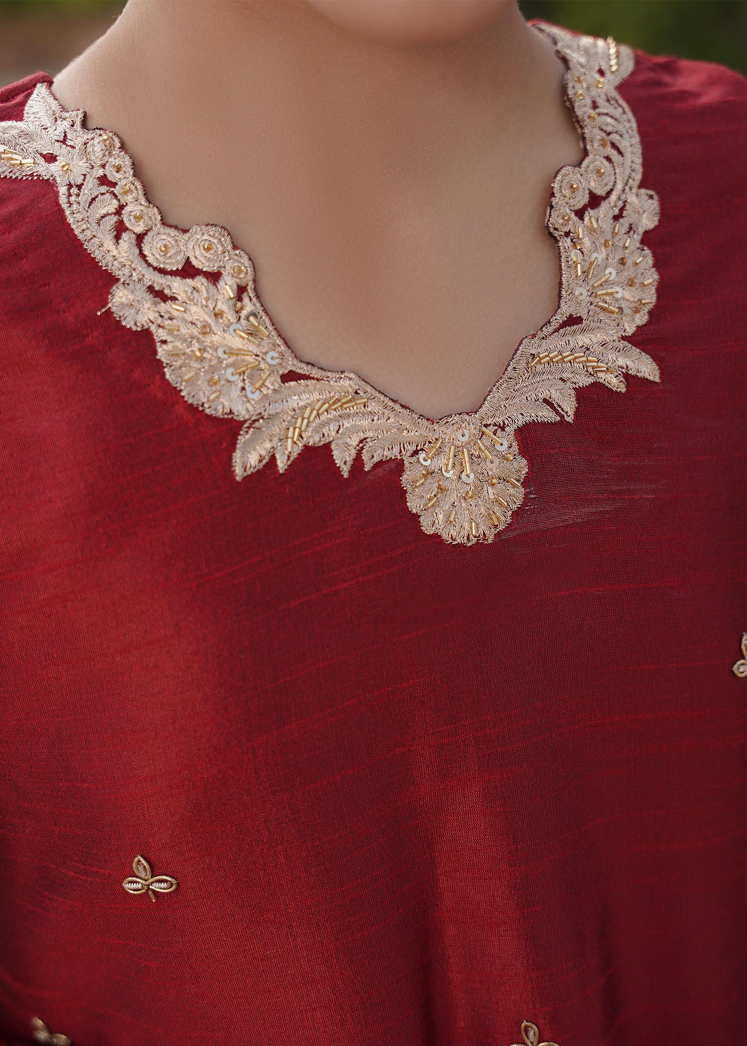 Rang-e-Haya Sandali Red kids