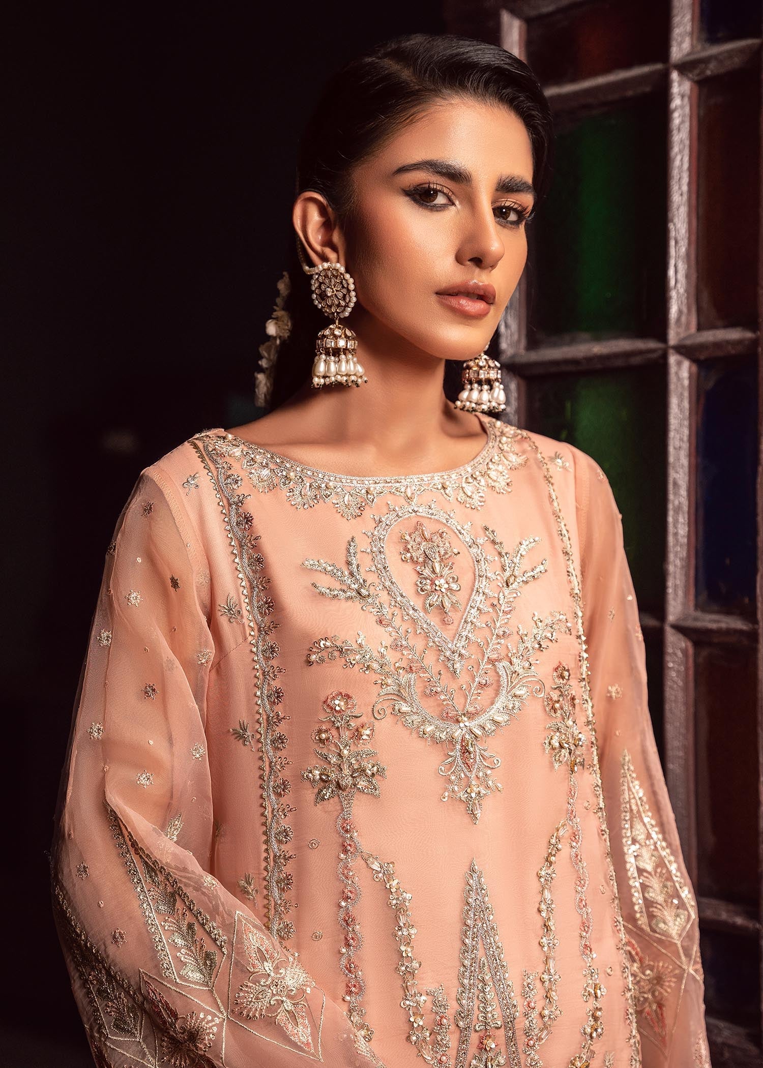Rang-e-Haya Sajni-Peach