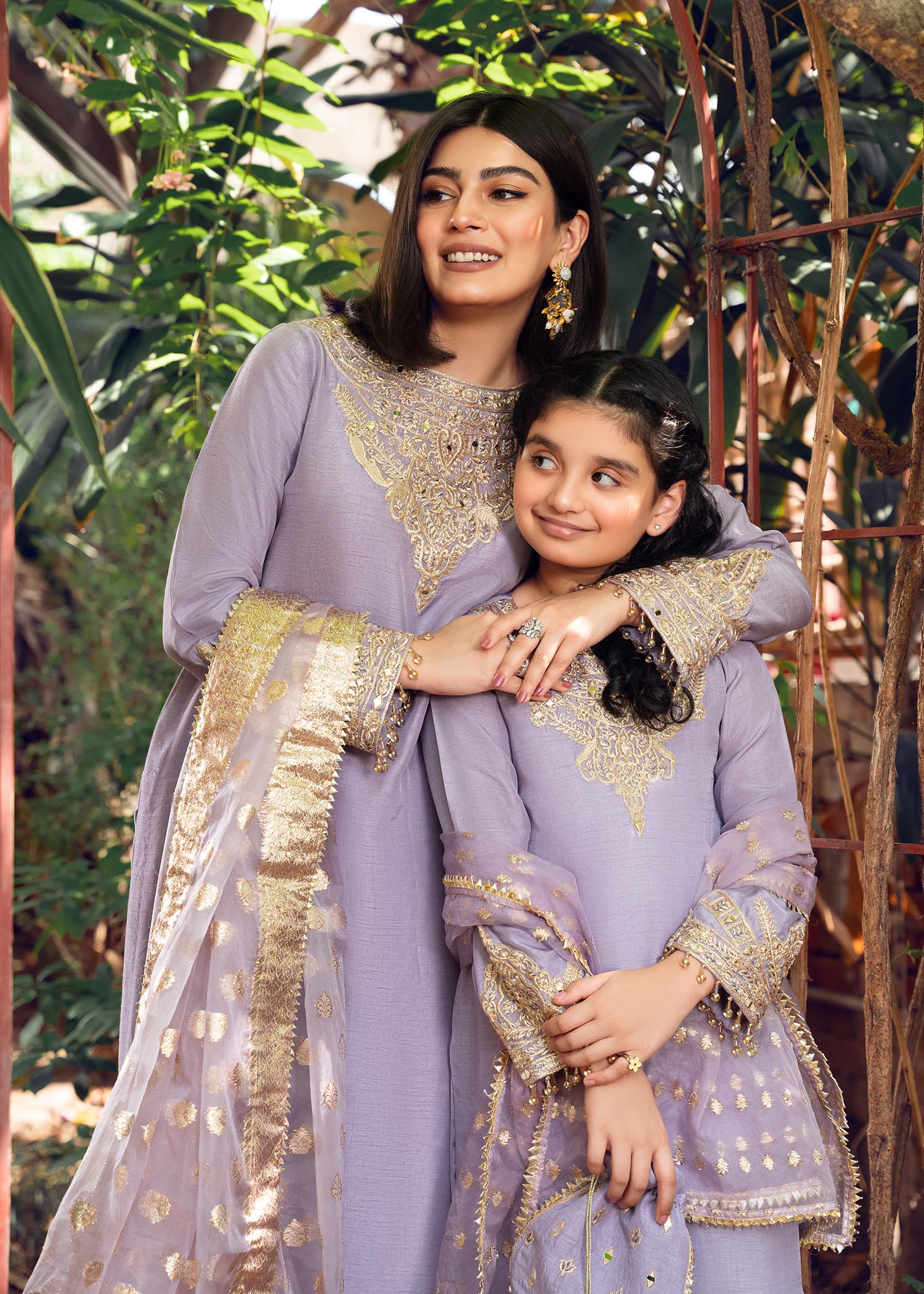 Rang-e-Haya Shireen Lilac Kids