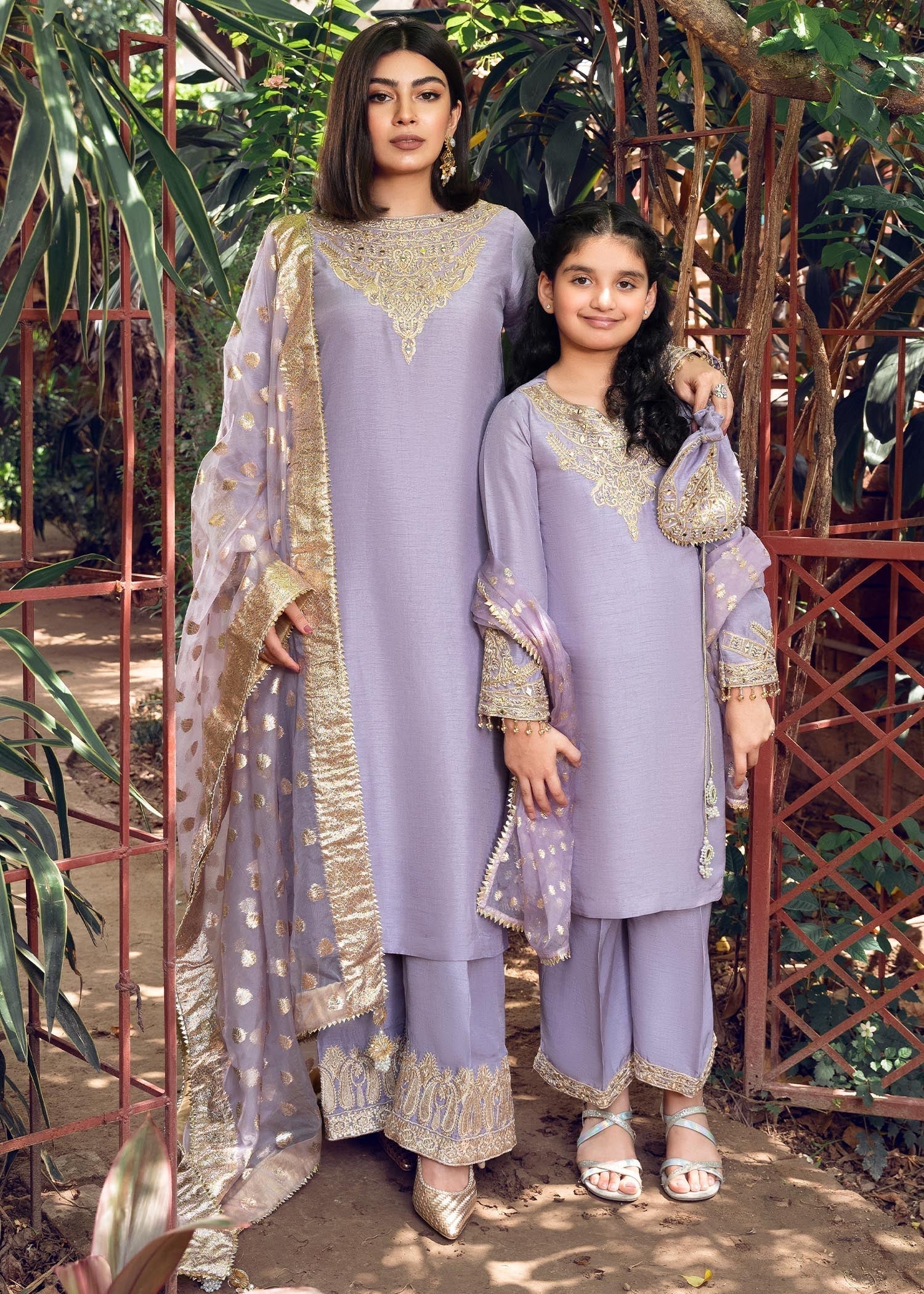 Rang-e-Haya Shireen Lilac Kids