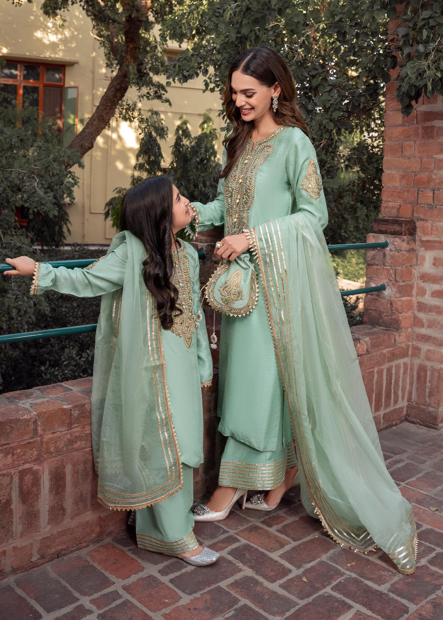 Rang-e-Haya Zareen Mint Green