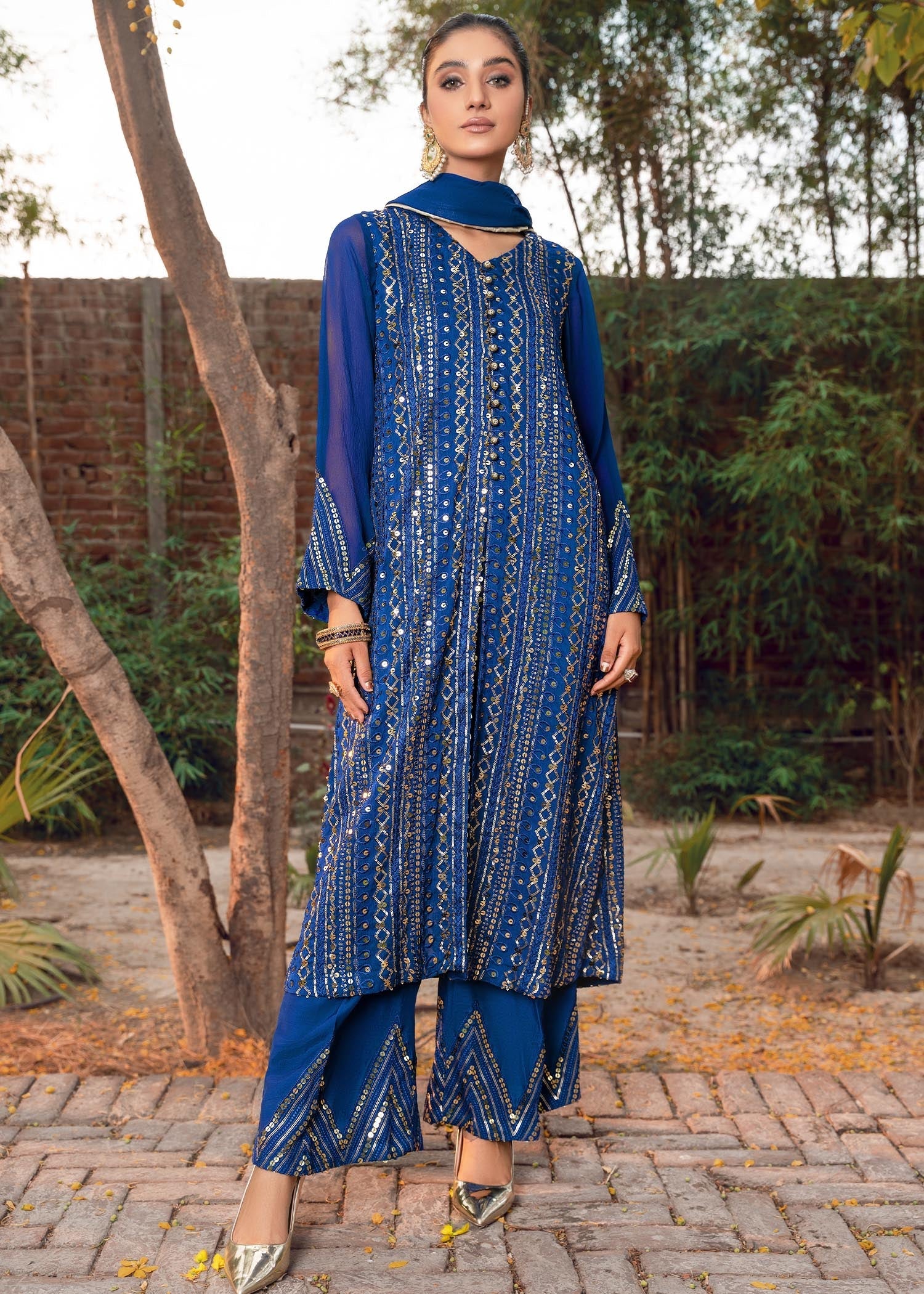 Rang-e-Haya Ufaq Blue