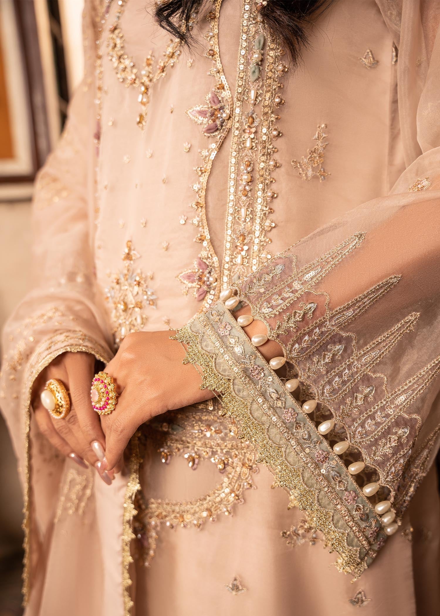 Rang-e-Haya Farhat-Beige