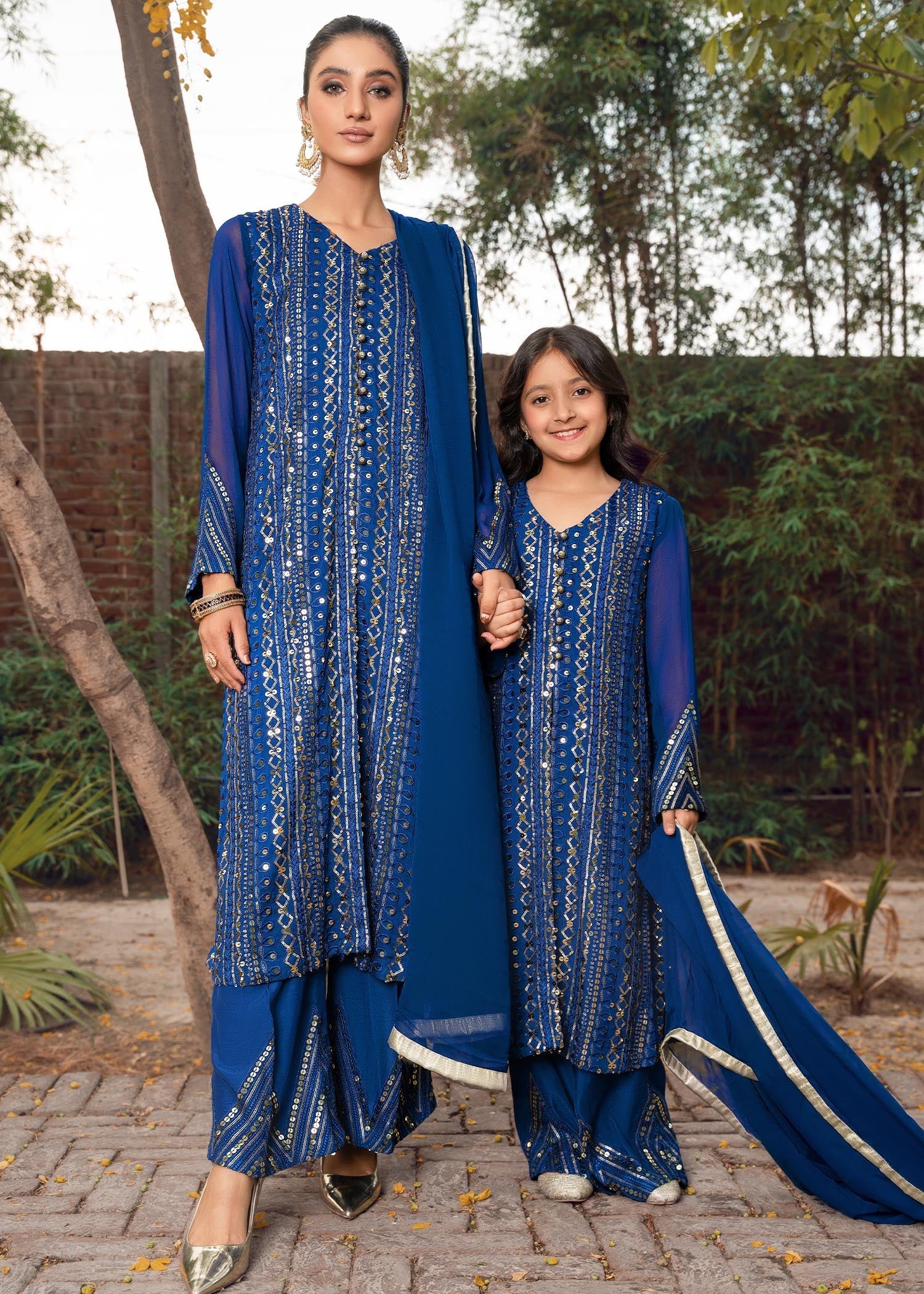 Rang-e-Haya Ufaq Blue-Kids