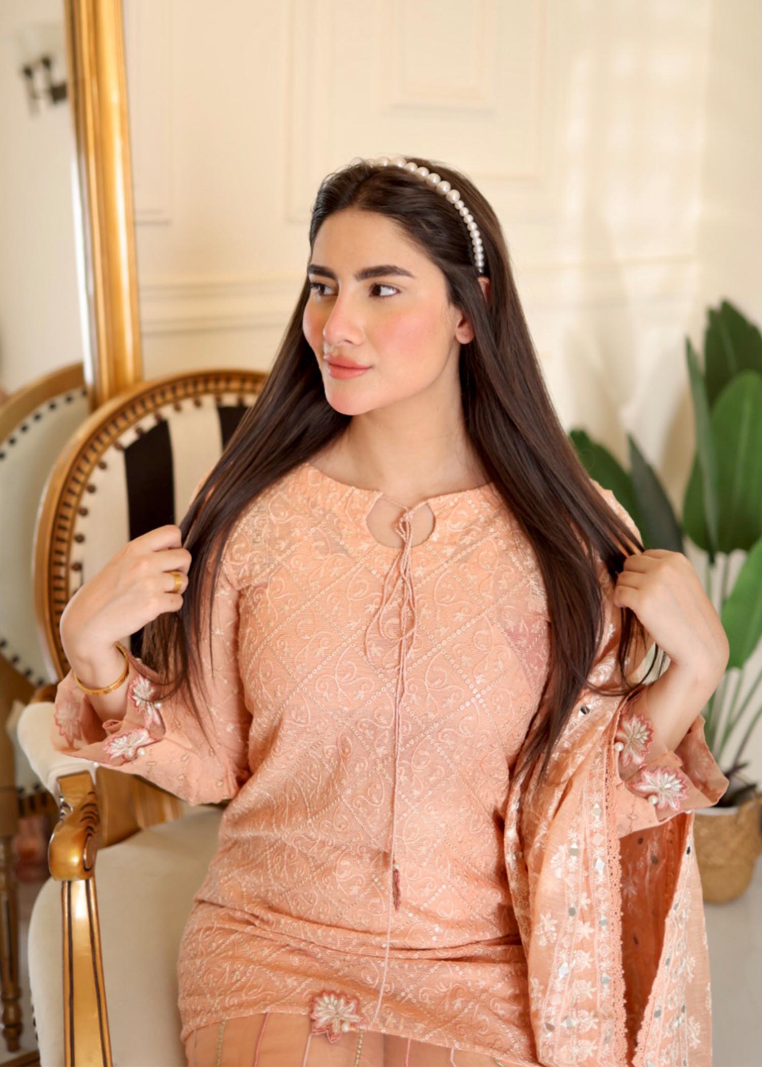 Rang-e-Haya Wilbur (Peach)