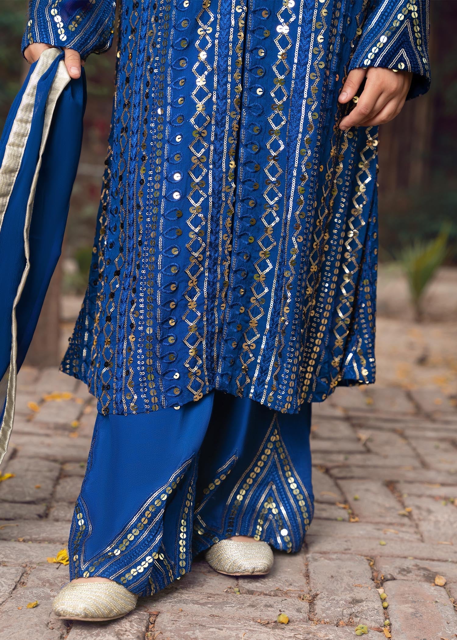 Rang-e-Haya Ufaq Blue-Kids