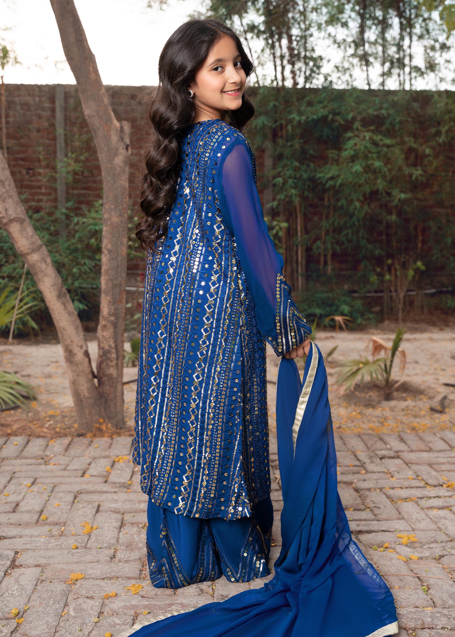 Rang-e-Haya Ufaq Blue-Kids
