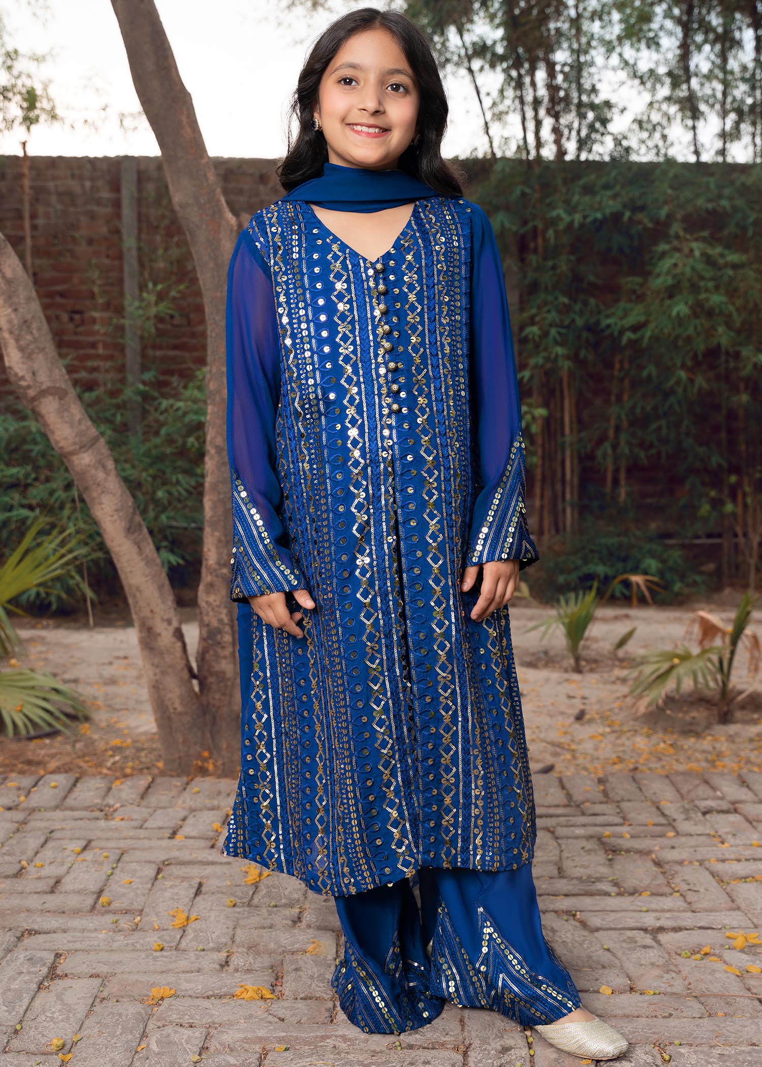 Rang-e-Haya Ufaq Blue-Kids