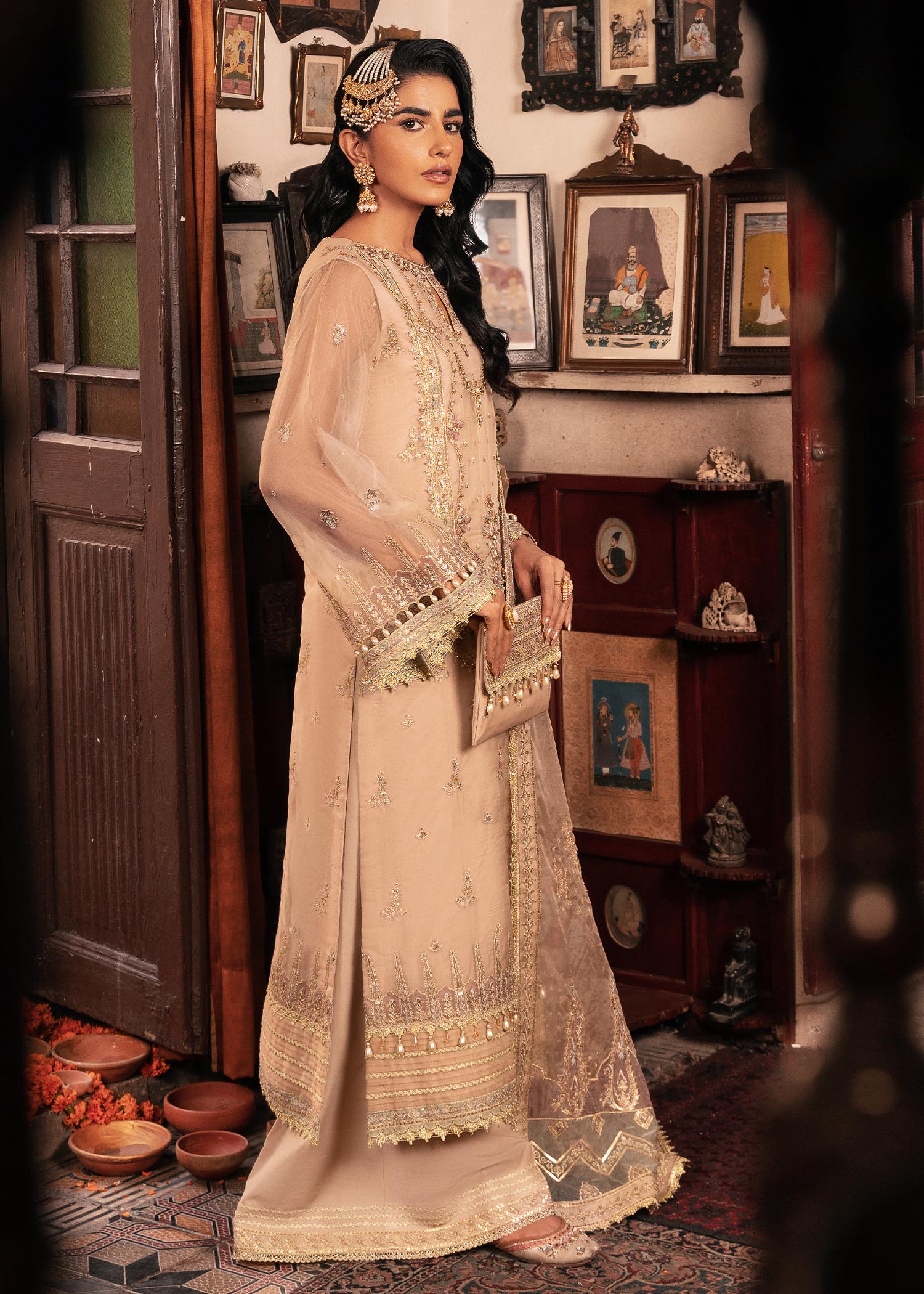Rang-e-Haya Farhat-Beige