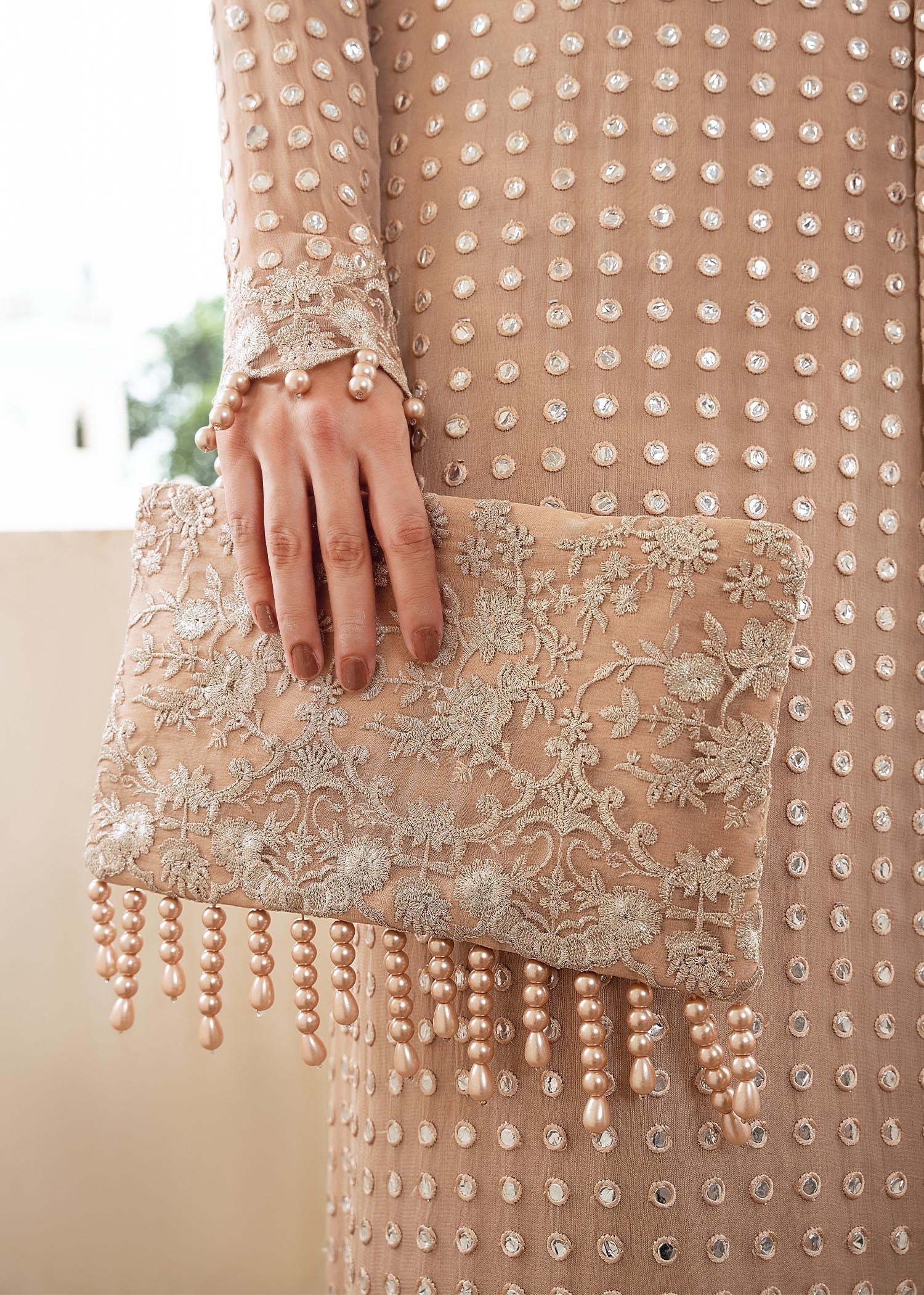 Rang-e-Haya Salina (Clay Beige)