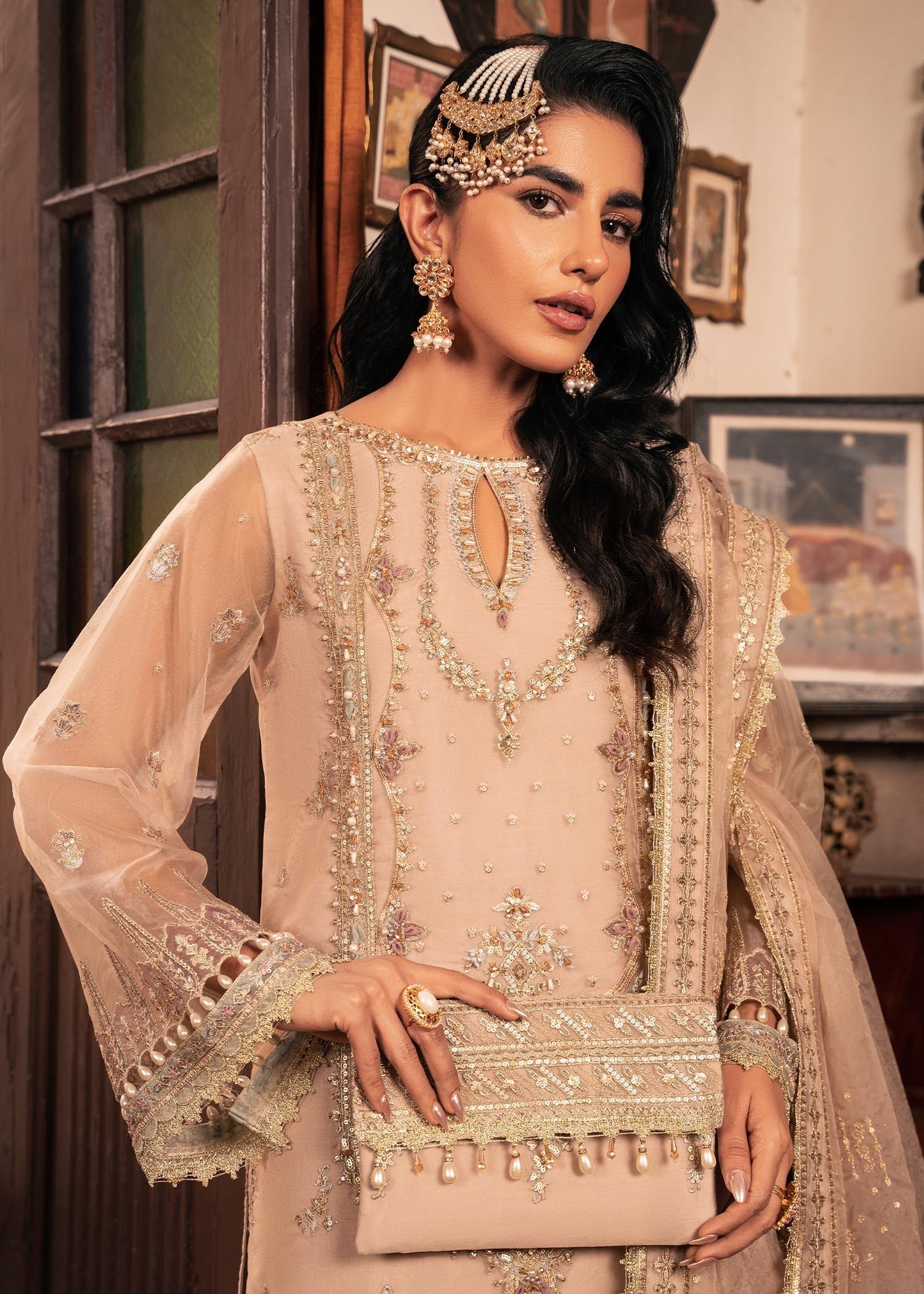 Rang-e-Haya Farhat-Beige