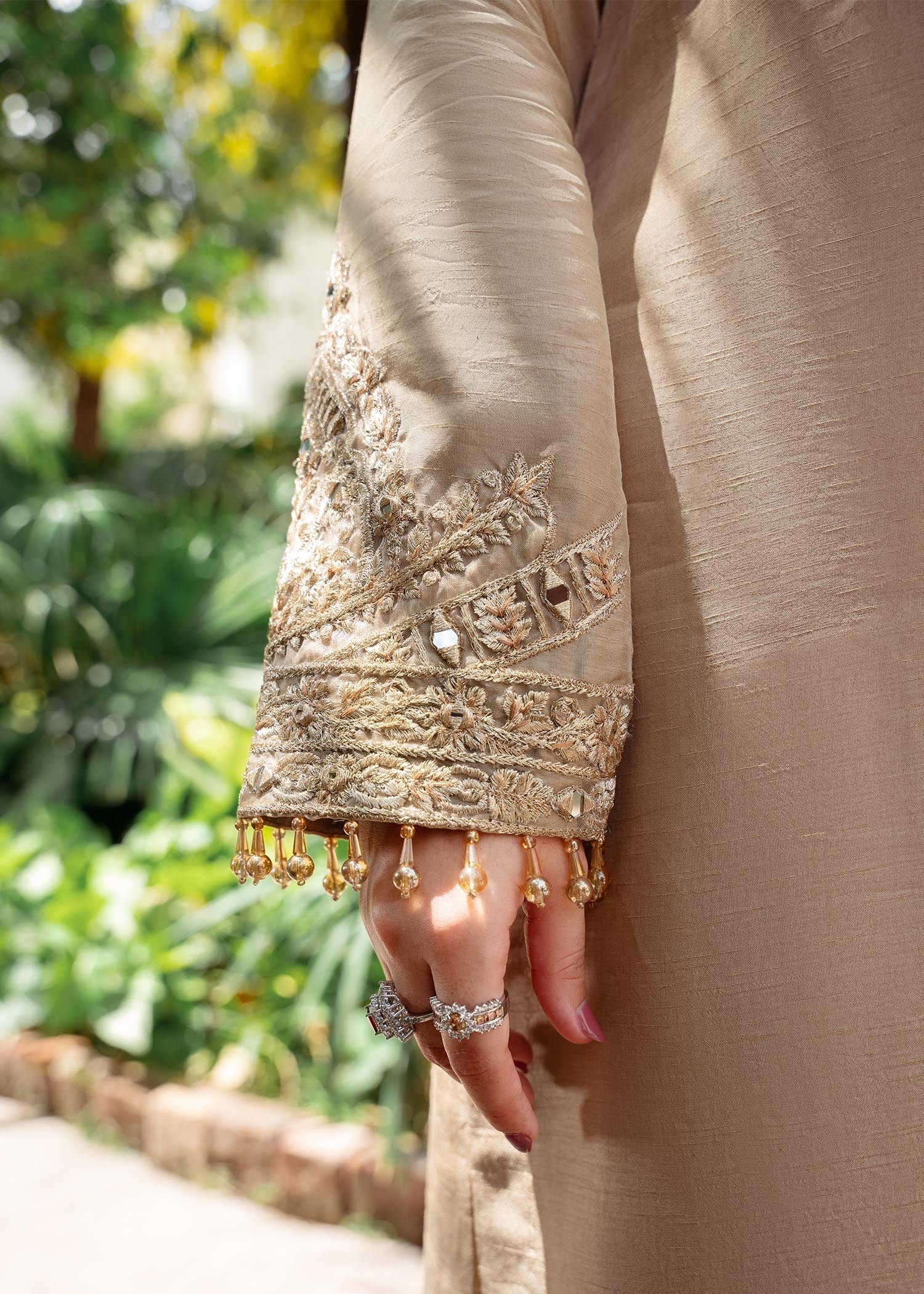 Rang-e-Haya Shireen Gold beige