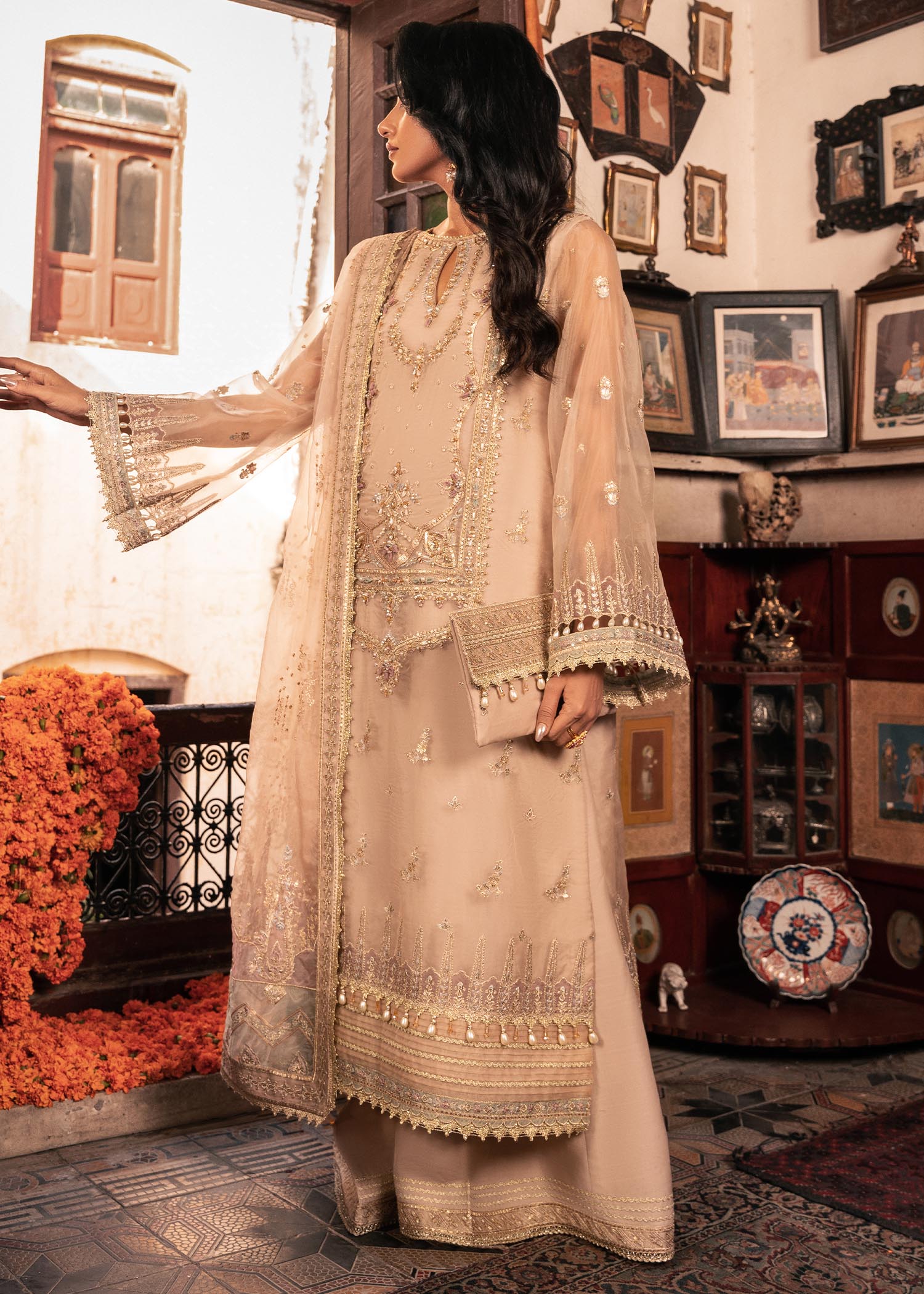 Rang-e-Haya Farhat-Beige