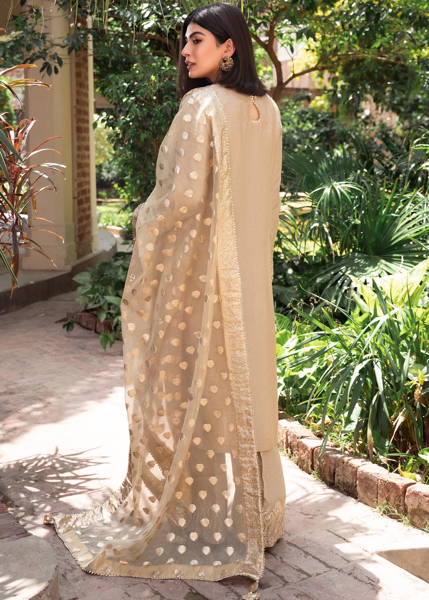 Rang-e-Haya Shireen Gold beige