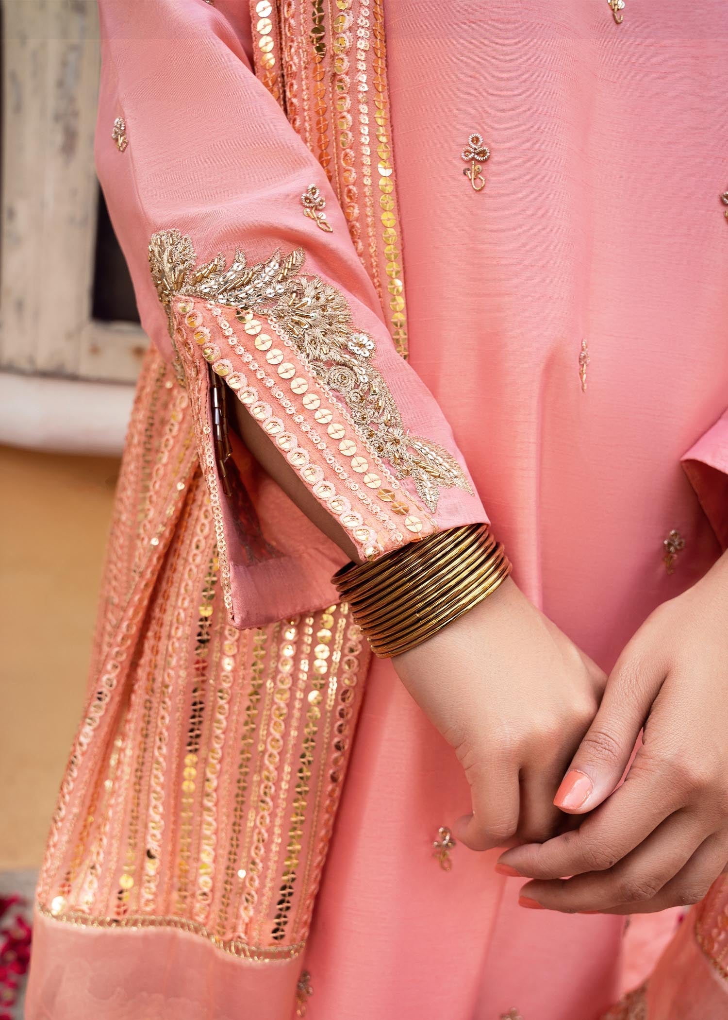 Rang-e-Haya Sandali Peach