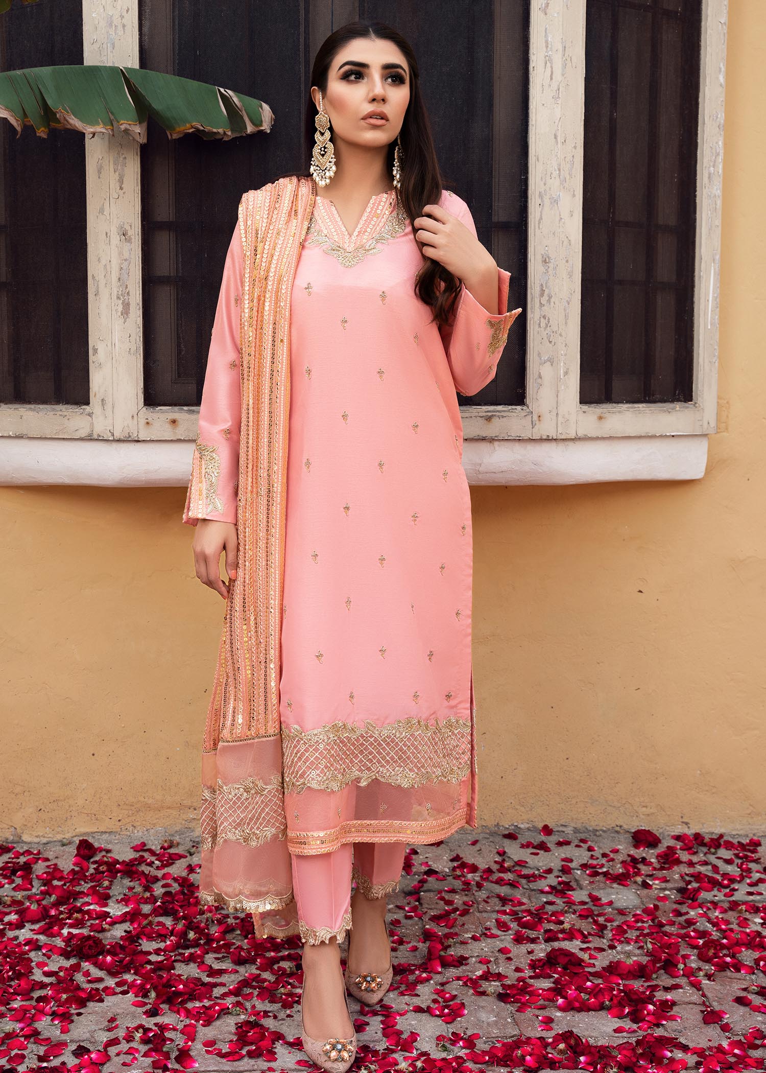 Rang-e-Haya Sandali Peach