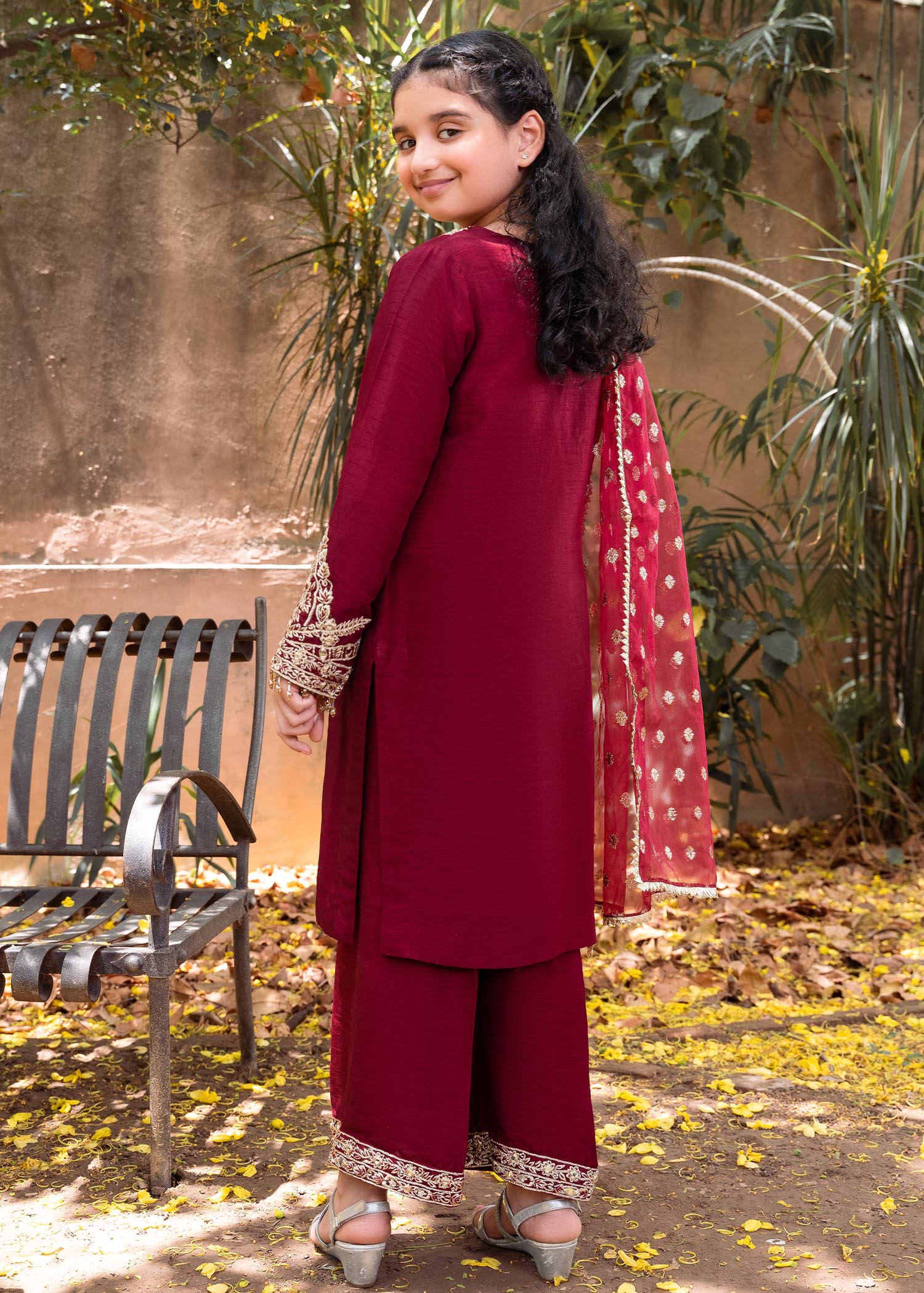 Rang-e-Haya Shireen Maroon Kids