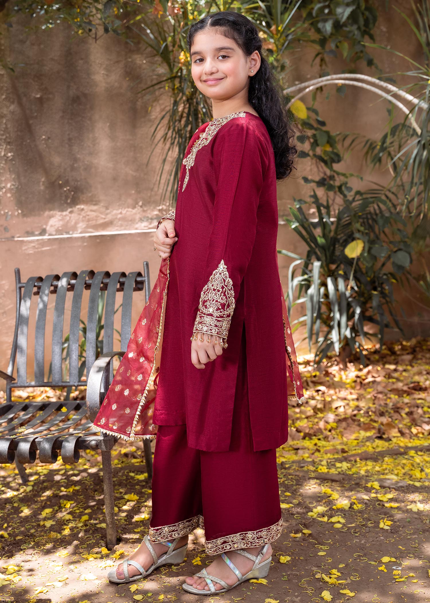 Rang-e-Haya Shireen Maroon Kids