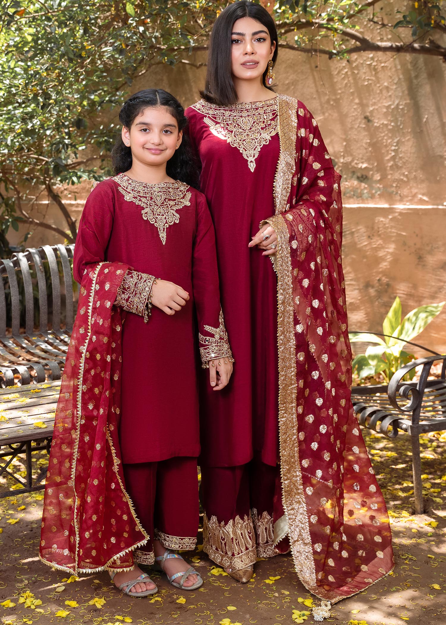 Rang-e-Haya Shireen Maroon Kids
