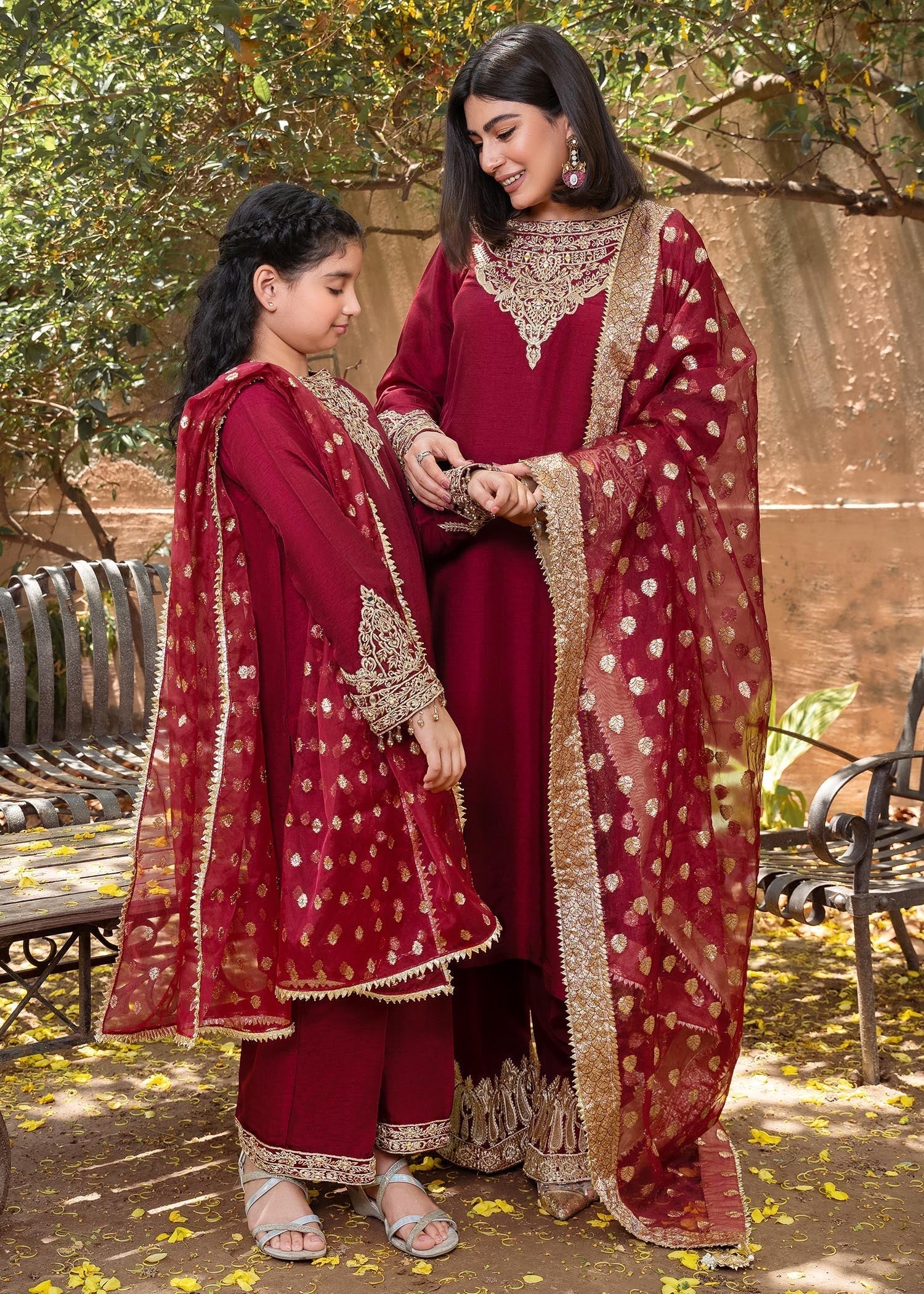 Rang-e-Haya Shireen Maroon Kids