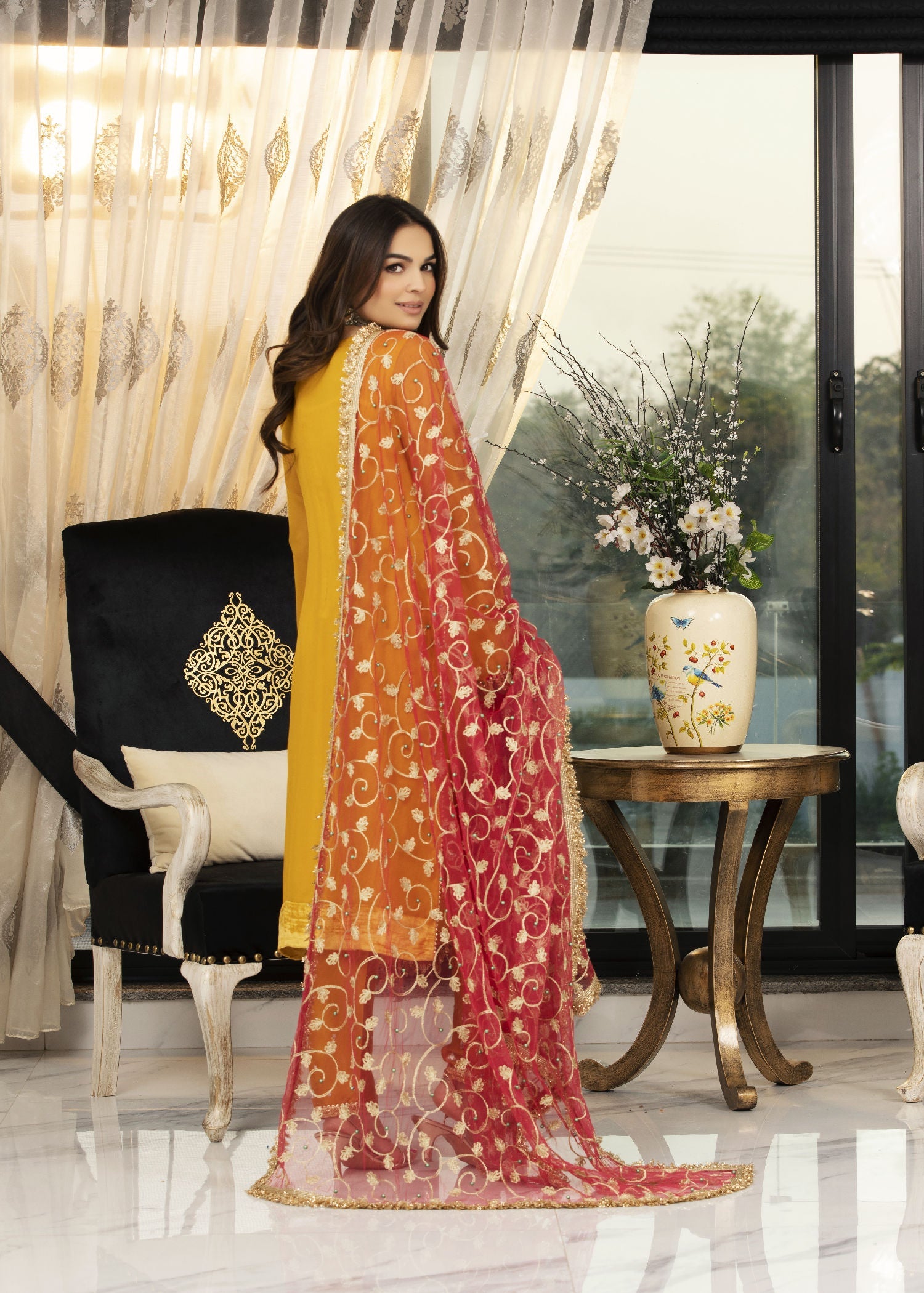 KB By Zufiqar Malik Z-296 Mustard